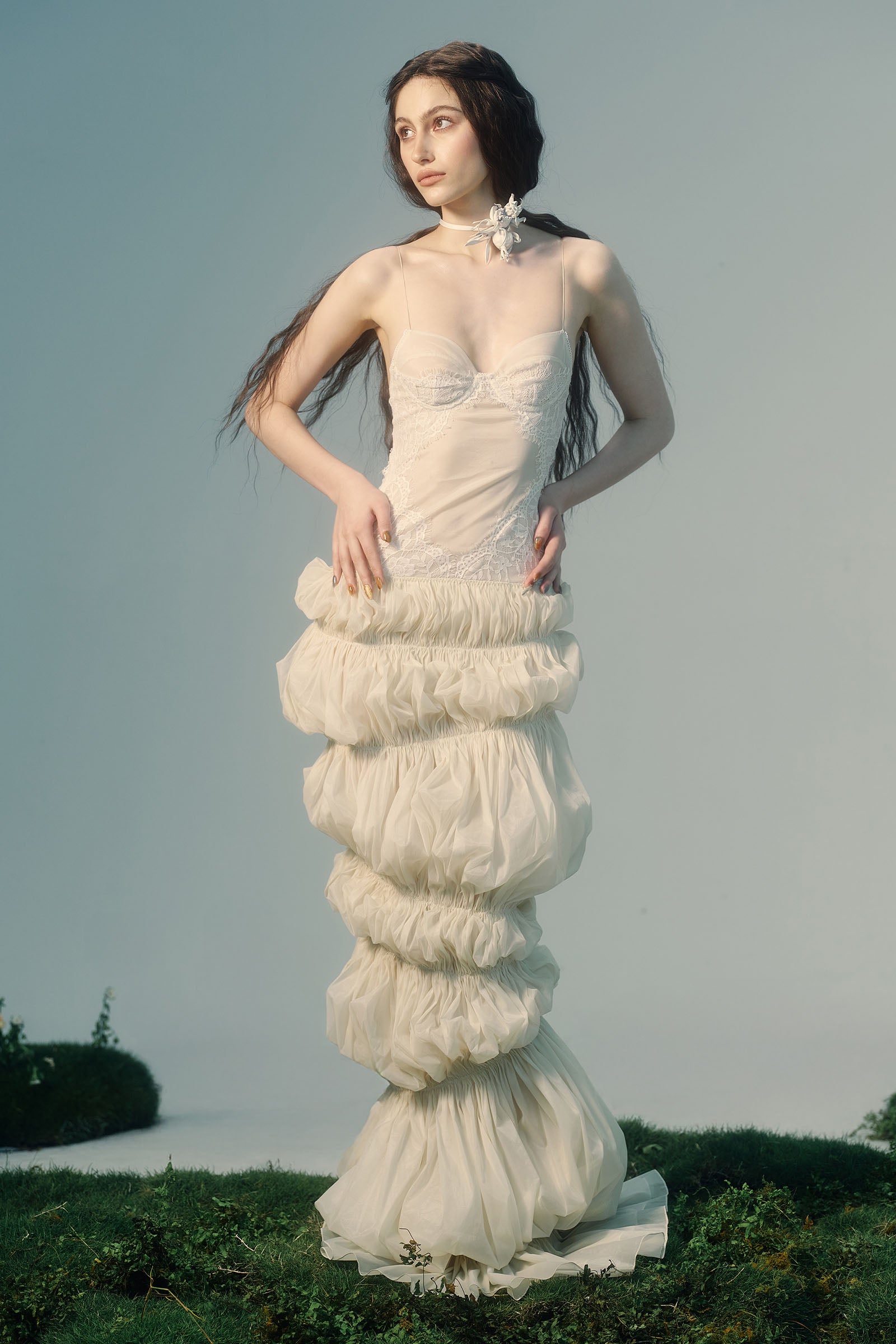 Cytherea Ruched Maxi Dress