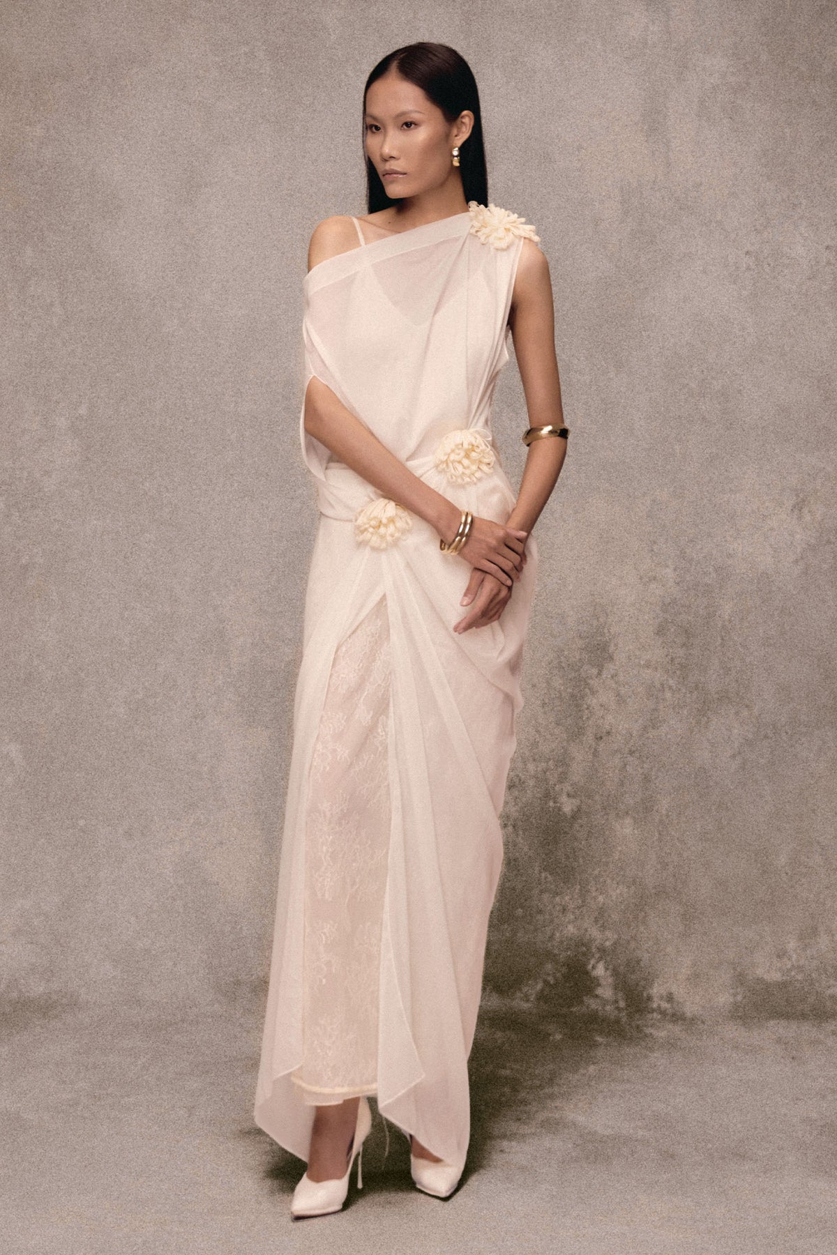 Eden Asymmetric Maxi Dress