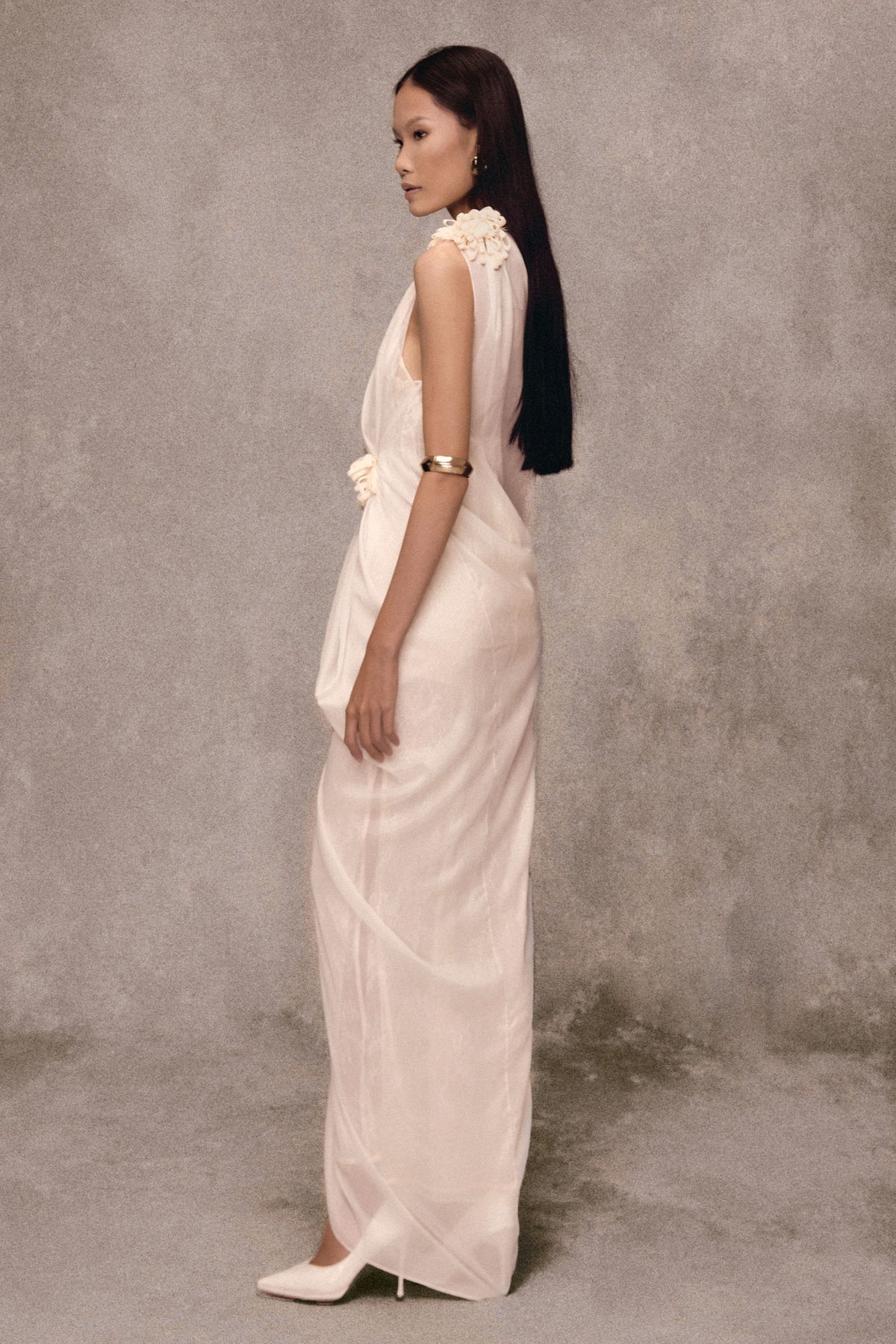 Eden Asymmetric Maxi Dress