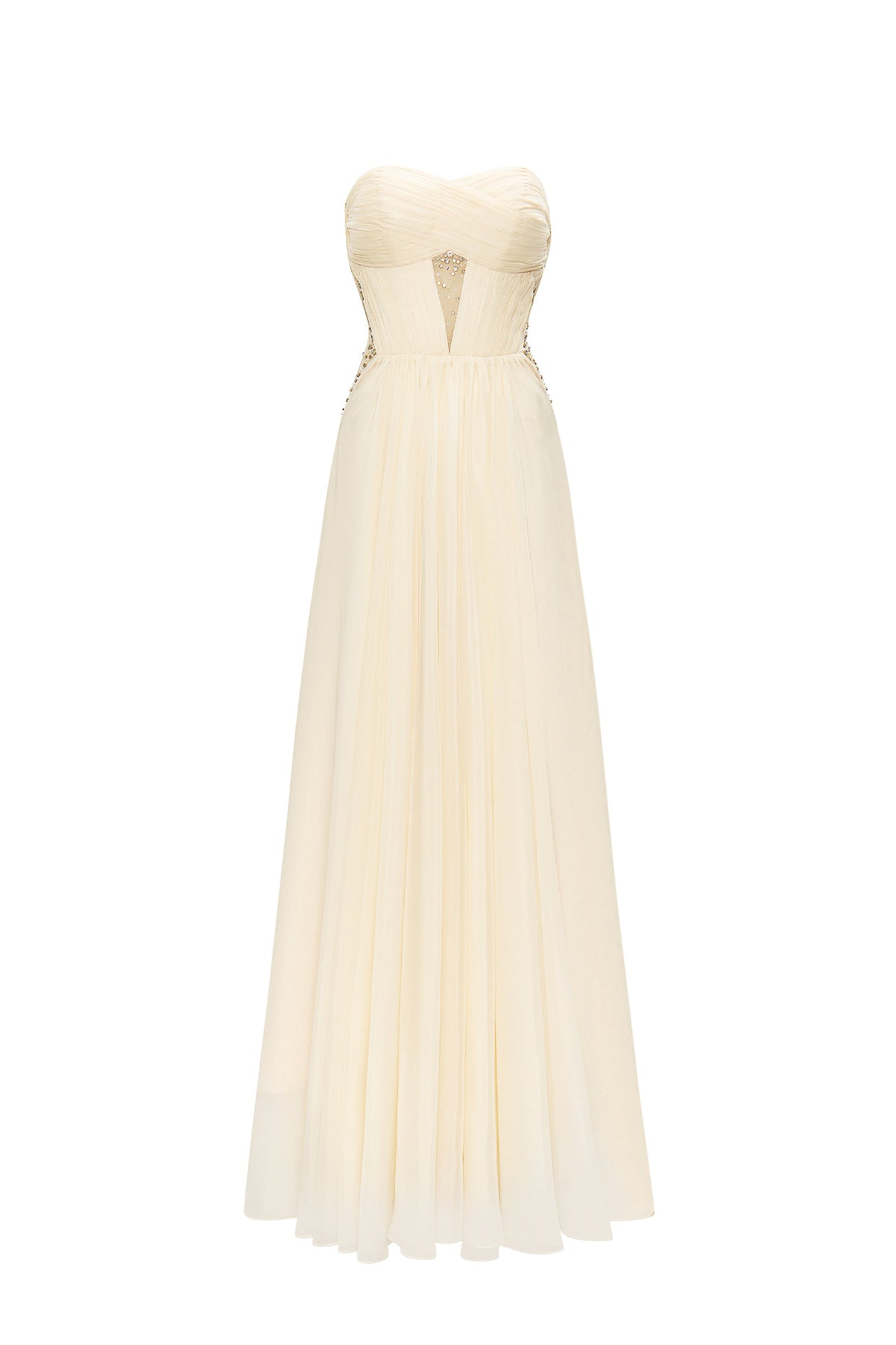 Glacyn Sweetheart Gathering Maxi Dress
