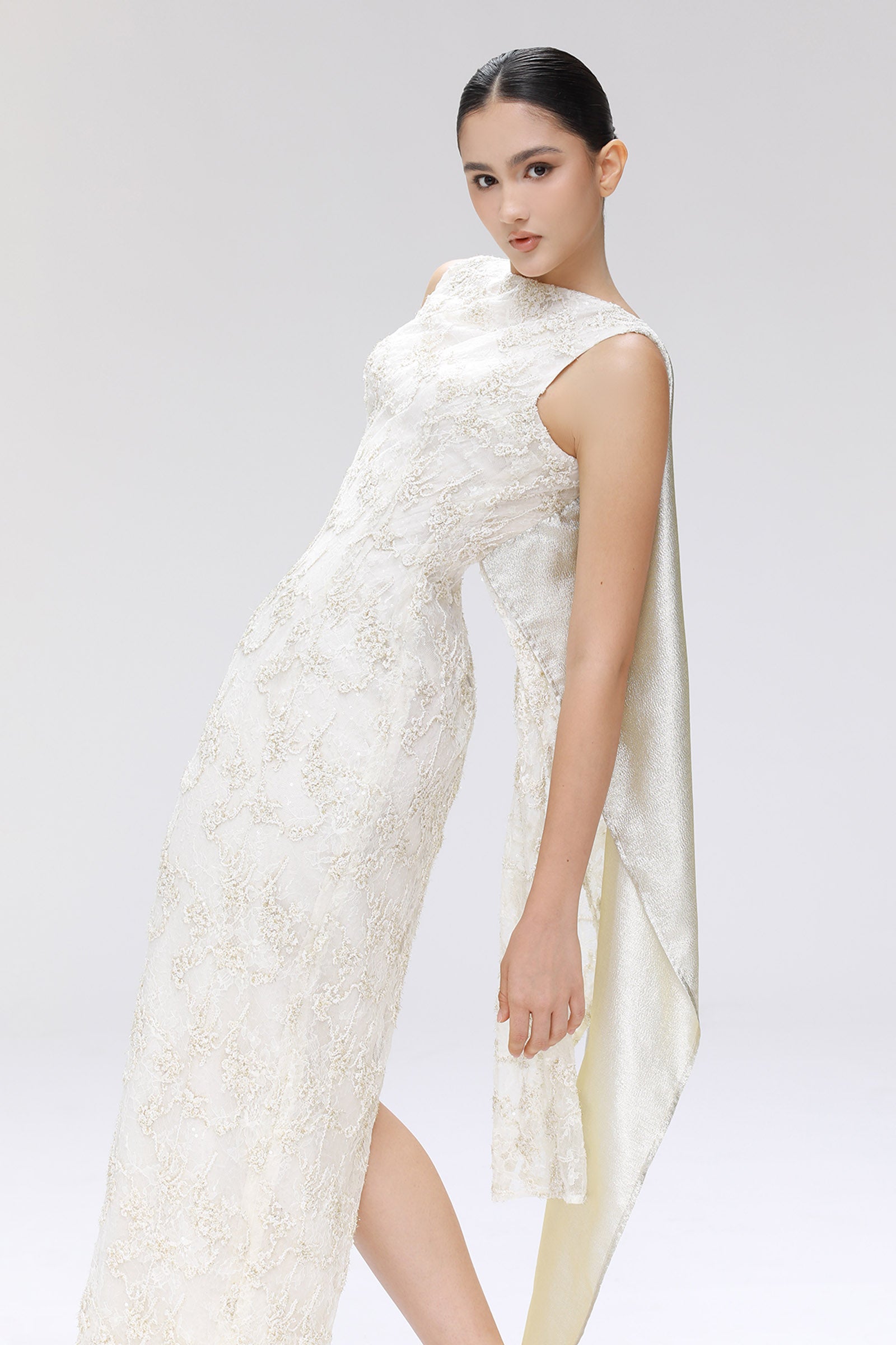 Trouvaille Scarf Maxi Dress