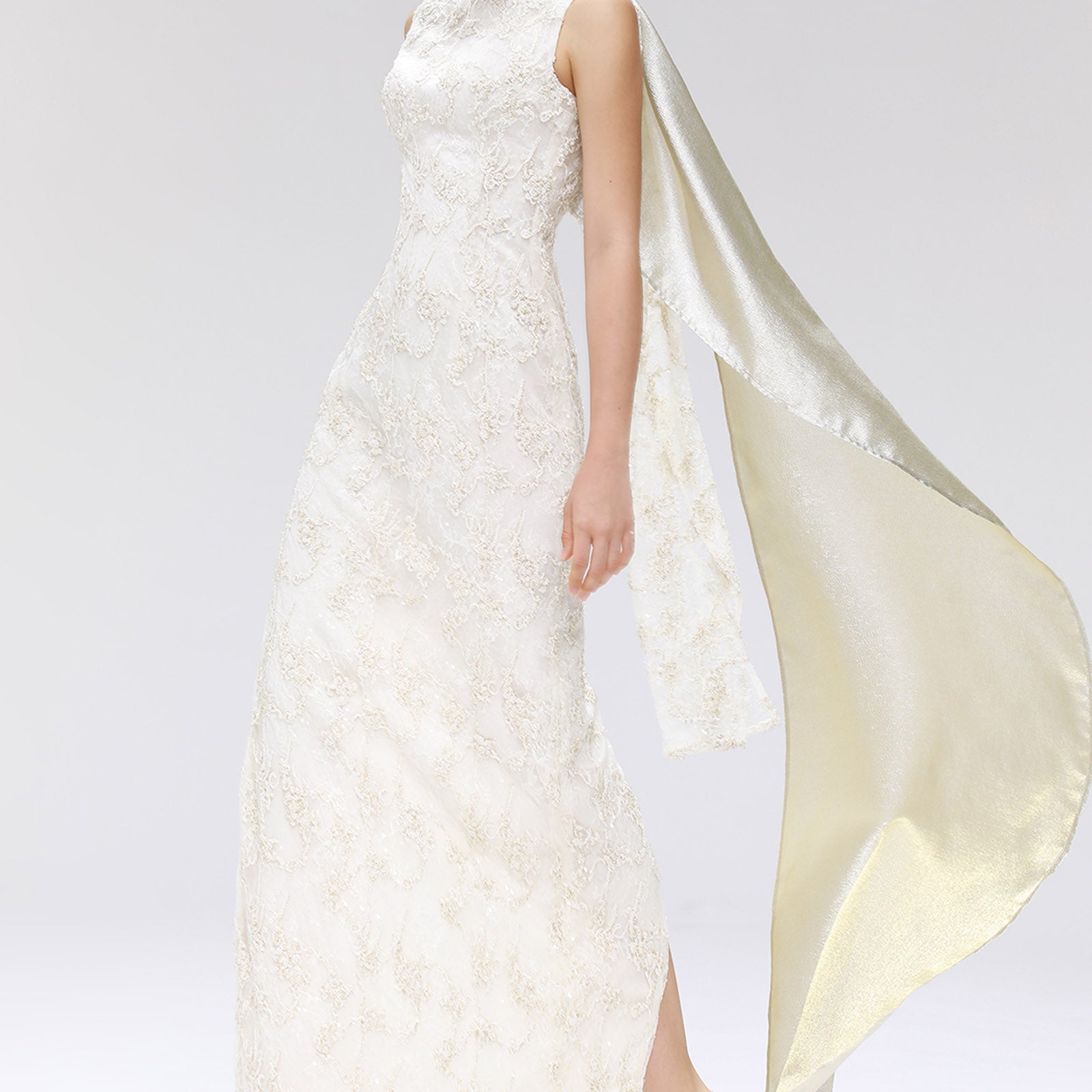 Trouvaille Scarf Maxi Dress