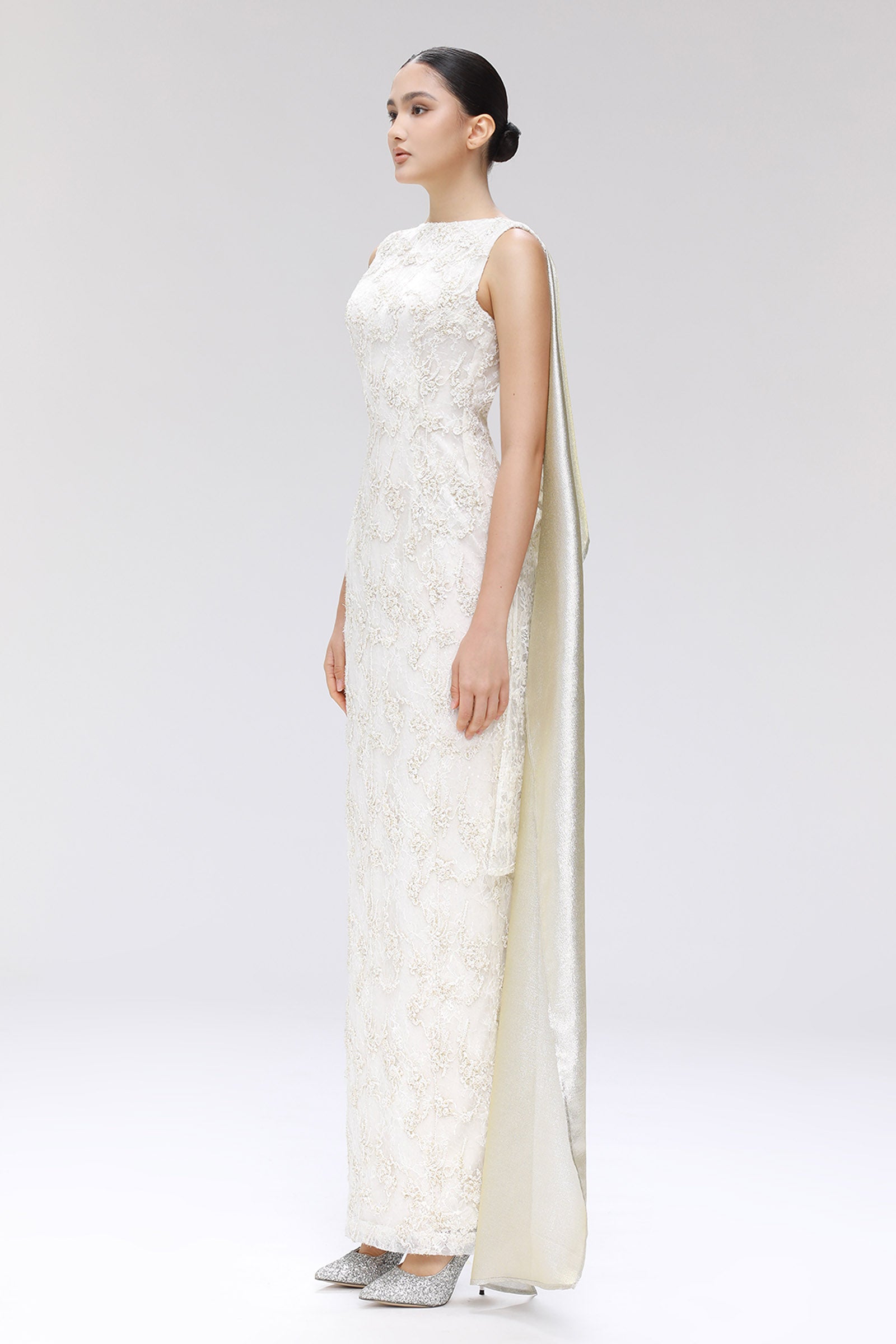 Trouvaille Scarf Maxi Dress