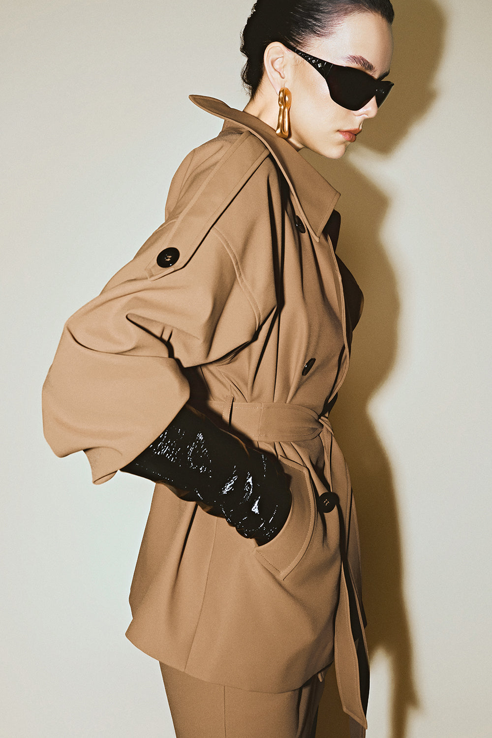 Calix Mandarin Cotton Jacket