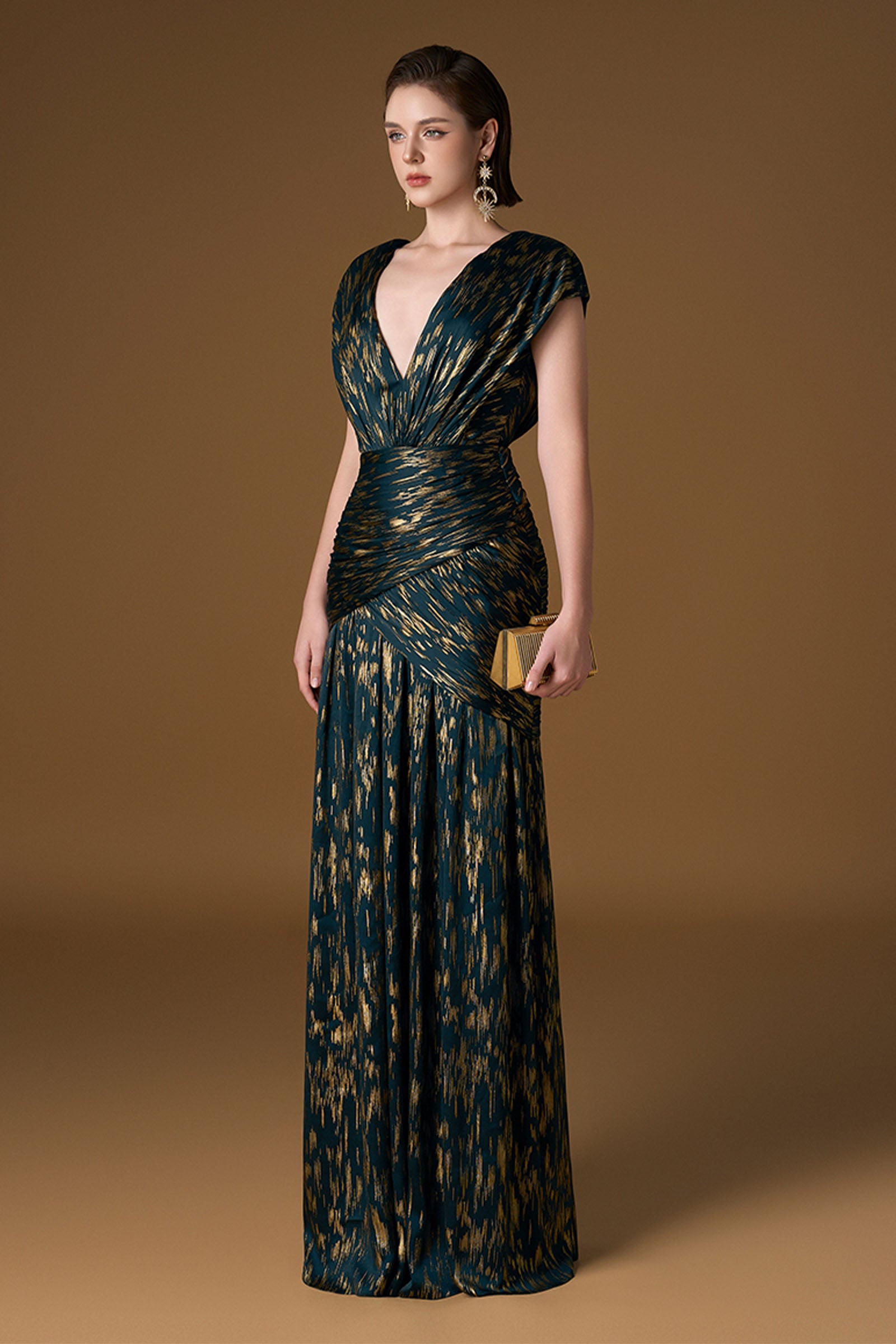 Mirelle Draped Maxi Dress