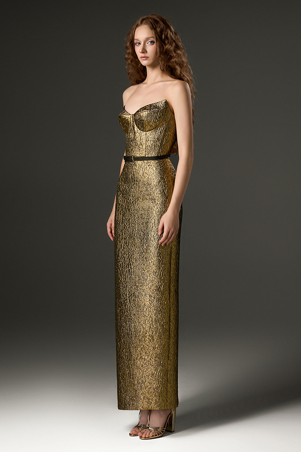 Seline Sweetheart Maxi Dress