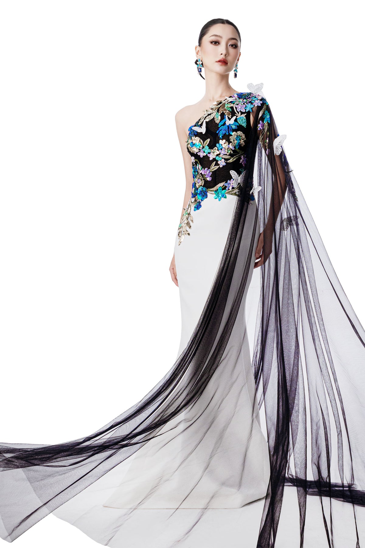 Dahlia Applique Maxi Dress
