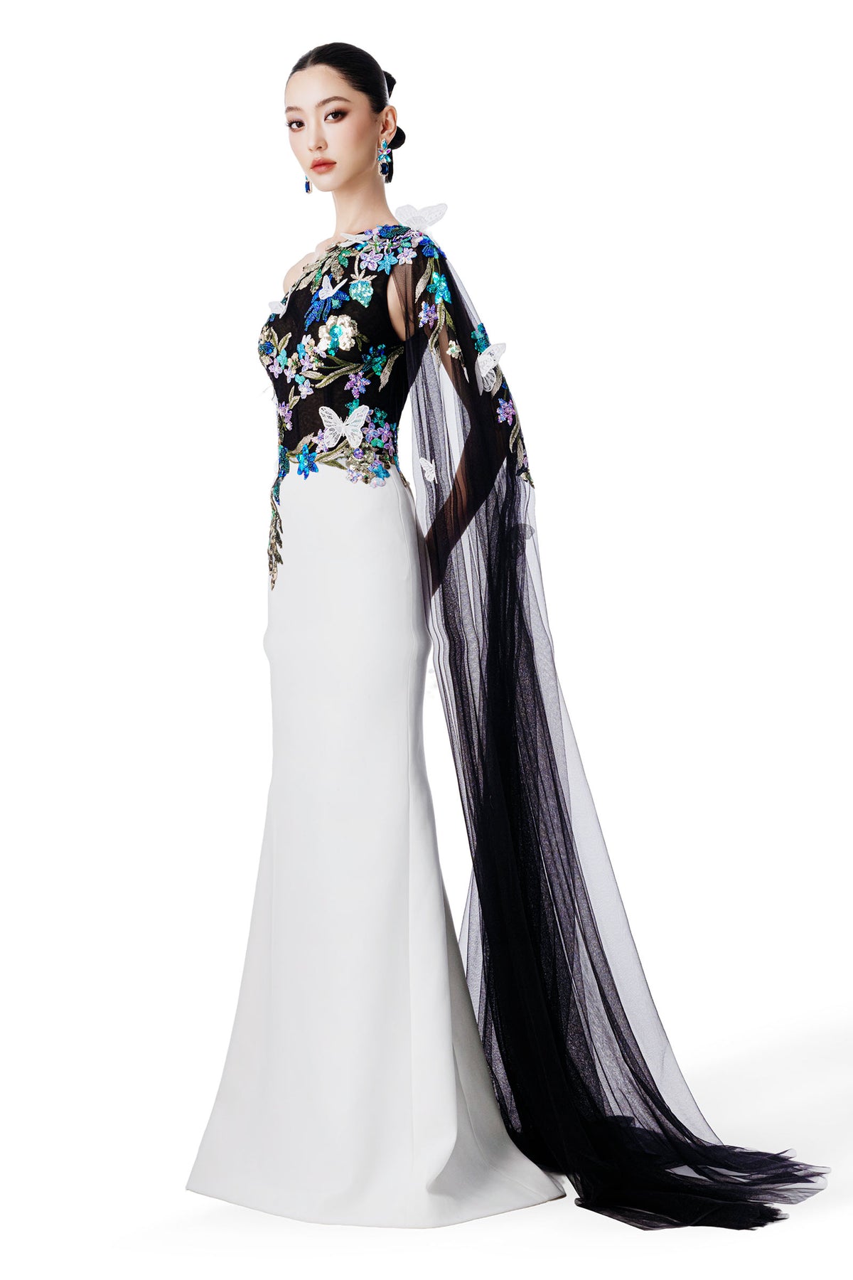 Dahlia Applique Maxi Dress