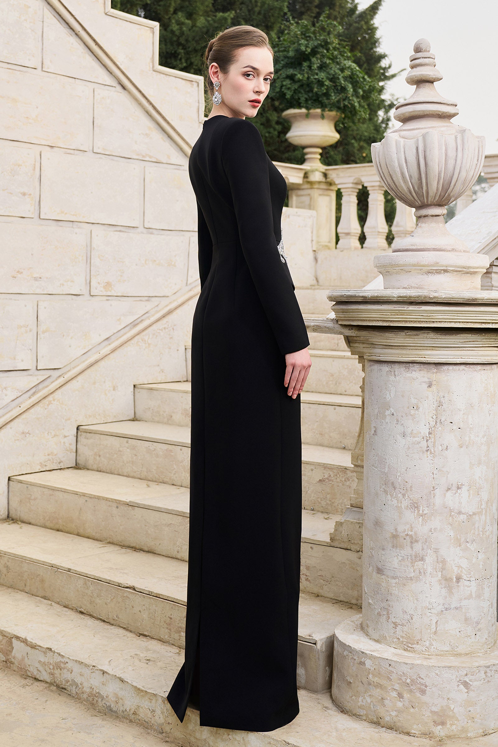 Magnolia Bead Maxi Dress