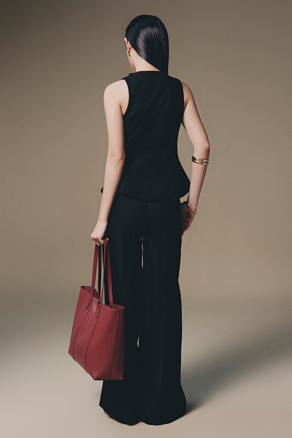 Aven Peplum Top
