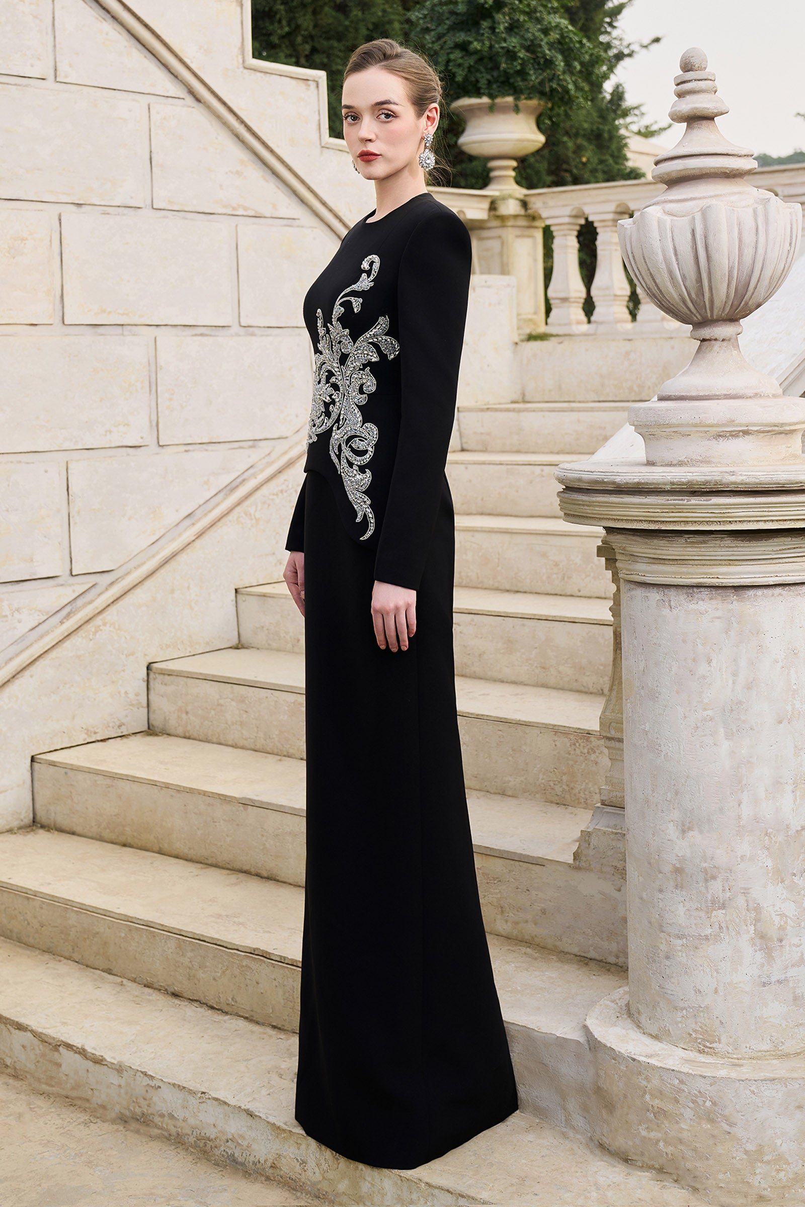 Magnolia Bead Maxi Dress