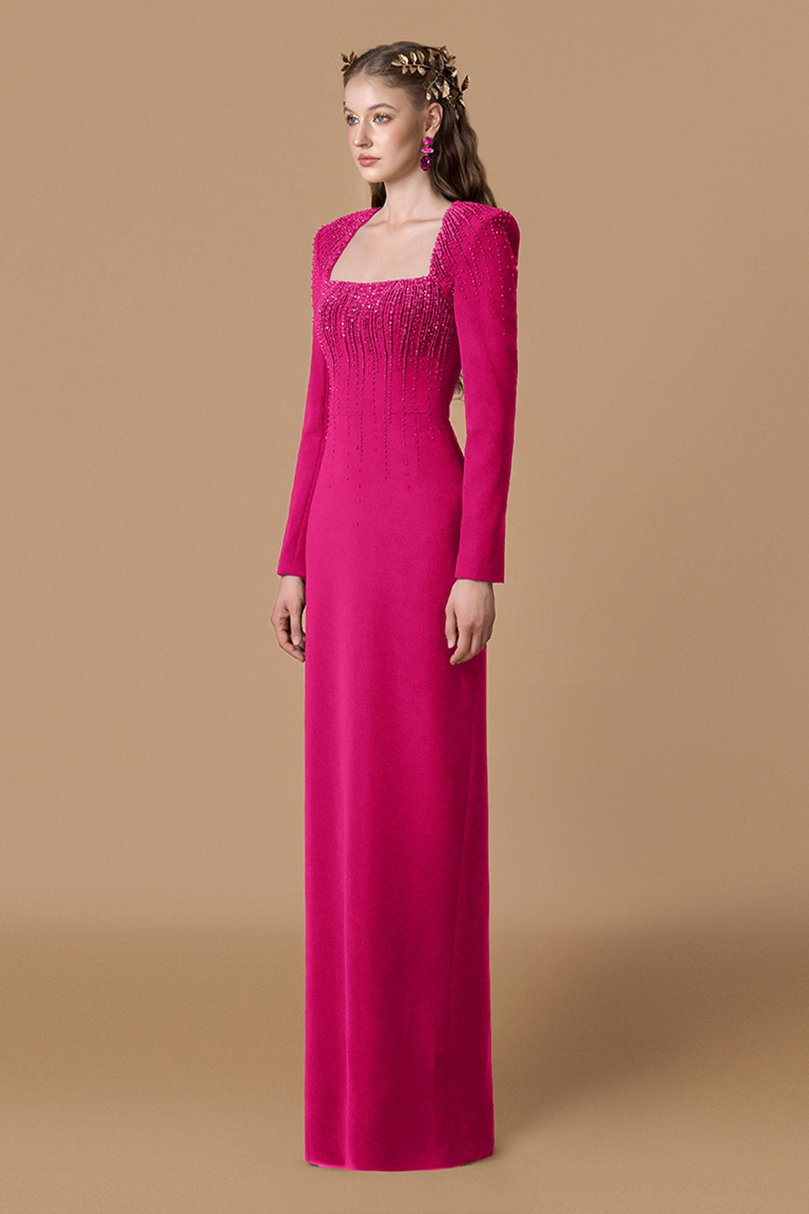 Sirel Sheath Maxi Dress