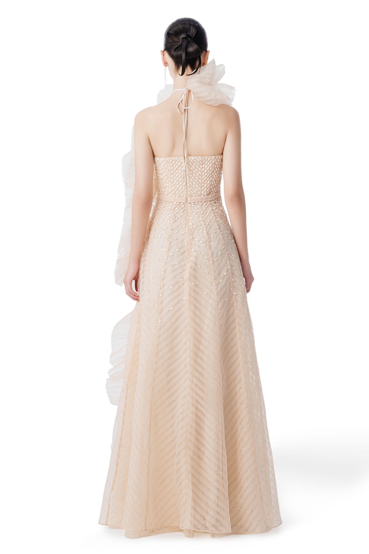 Genevieve Ruffle Maxi Dress