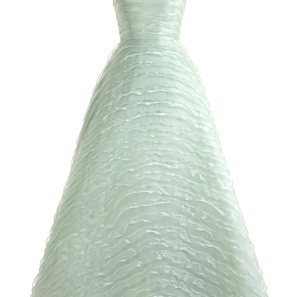 Ainsley Ball Gown Off-Shoulder Organza Maxi Dress