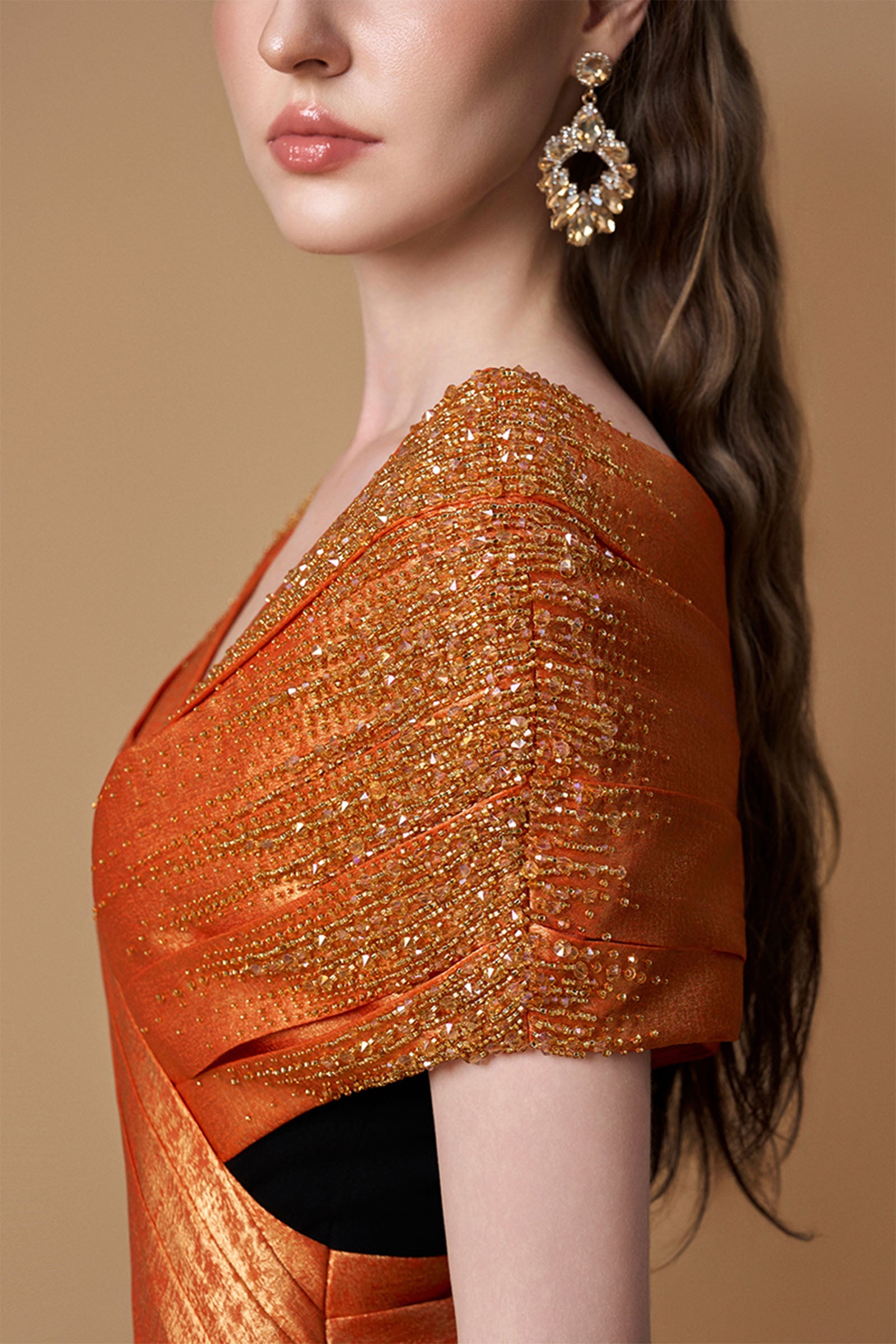 Senna Draped Maxi Dress