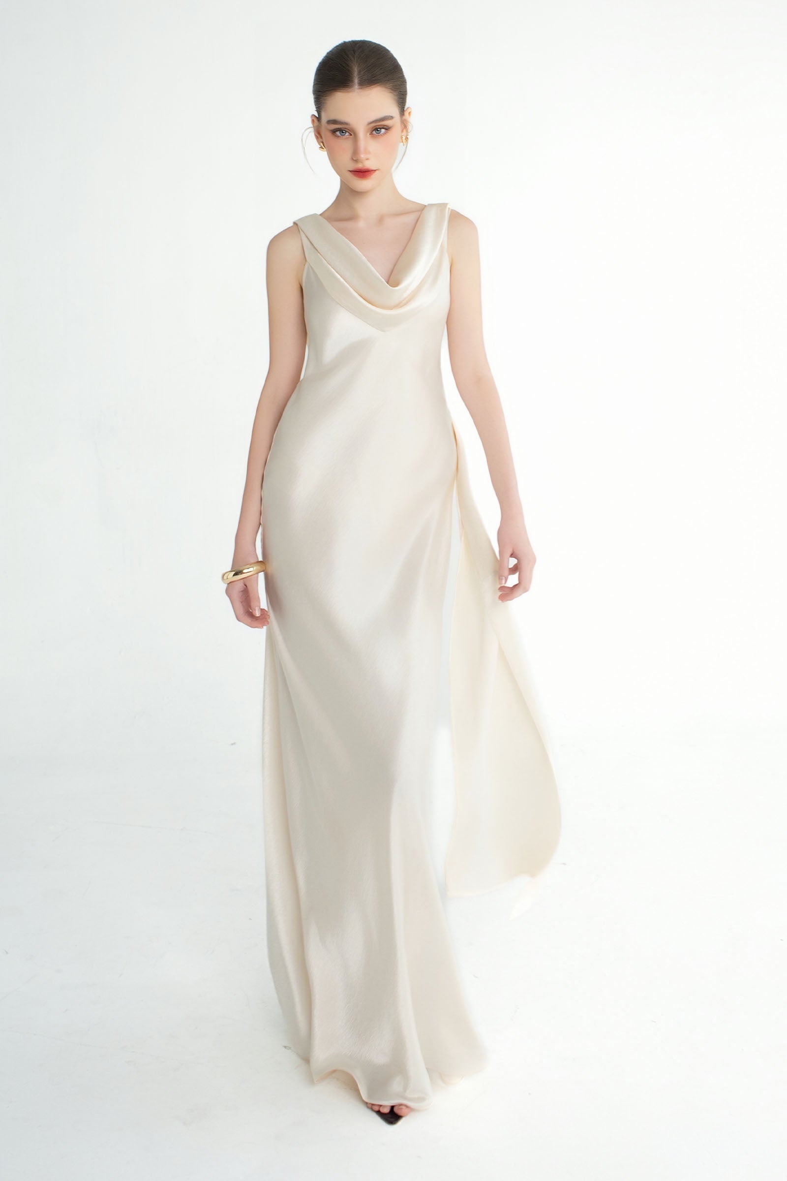 Vivienne Cowl Maxi Dress