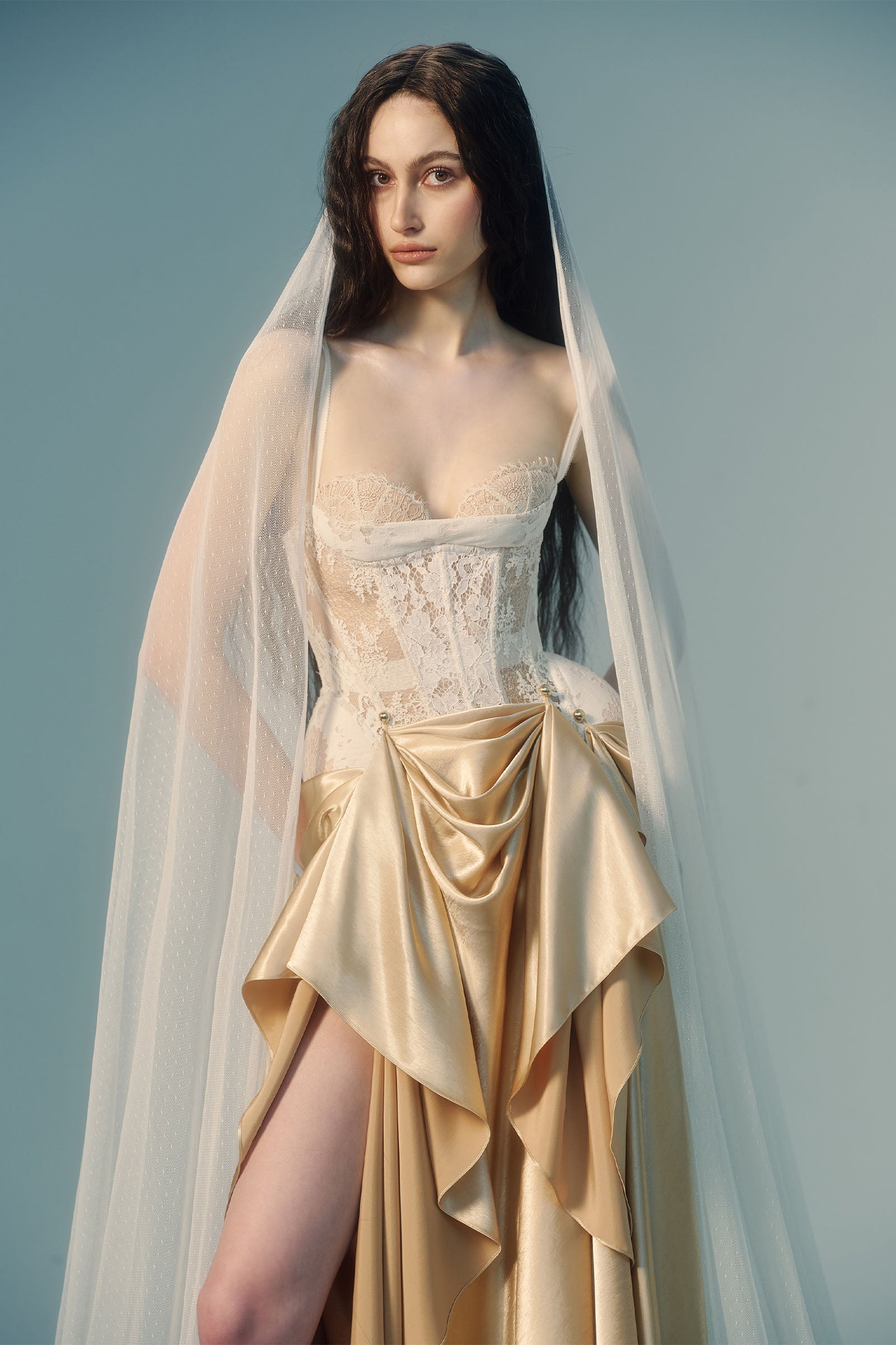 Maia Draped Maxi Dress