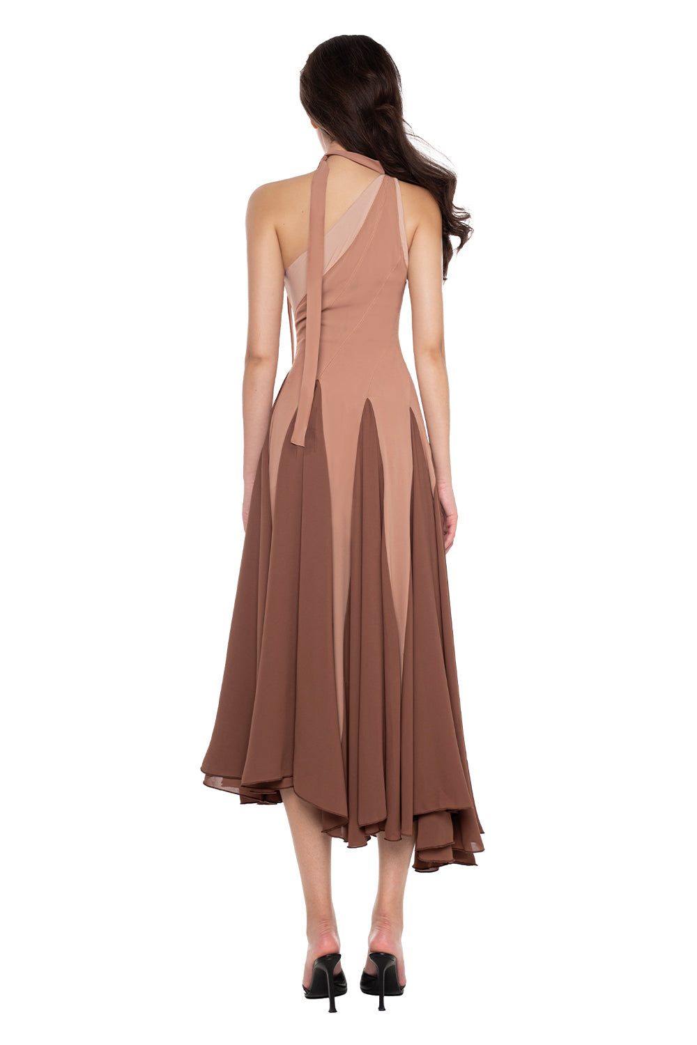 Belle Draped Midi Dress