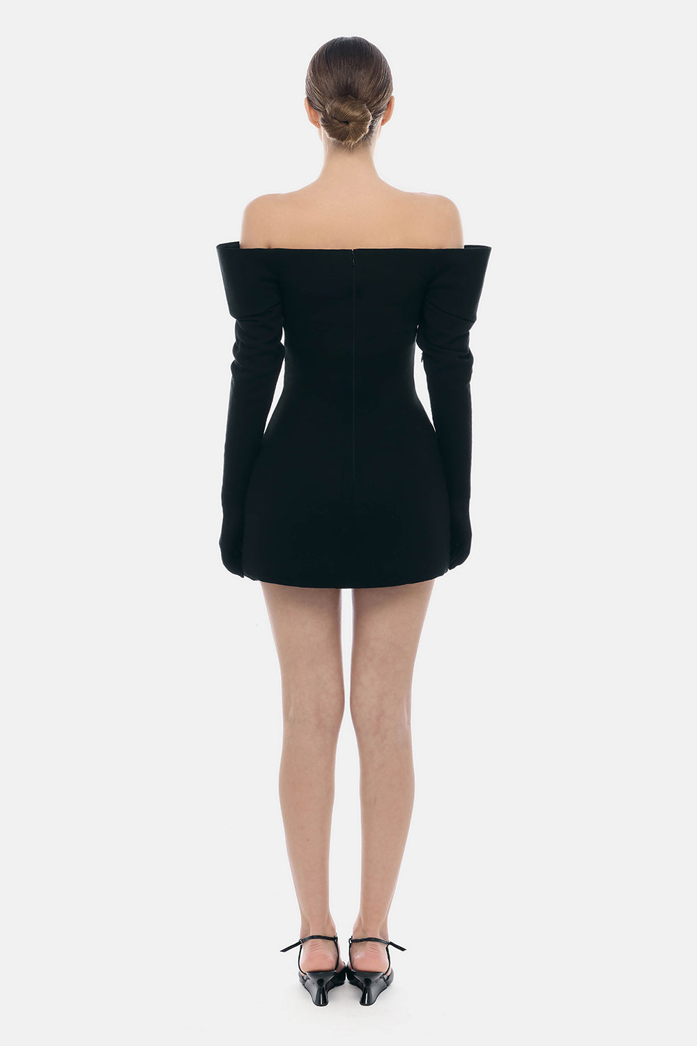 Nara Glove Sleeve Mini Dress