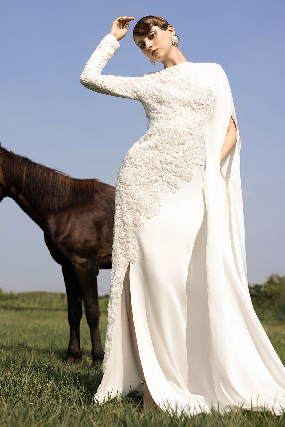 Gossamer Silk Maxi Dress