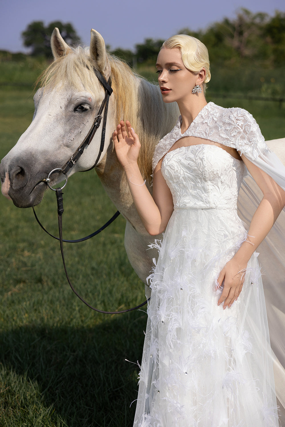 Vienne A-line Maxi Dress