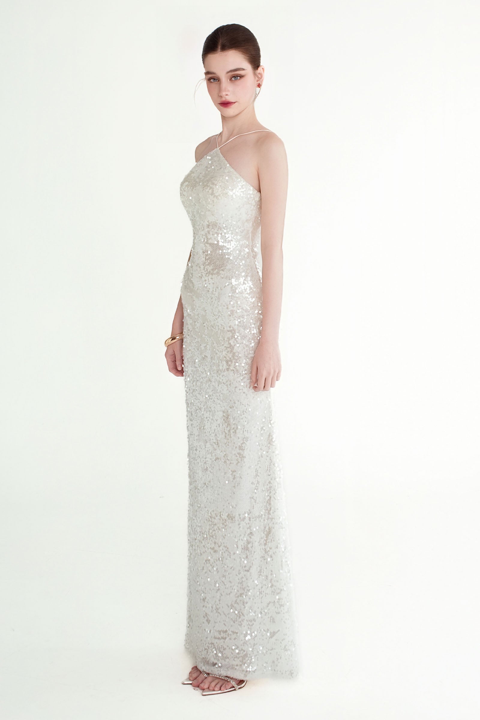 Glimmer Sequin Maxi Dress