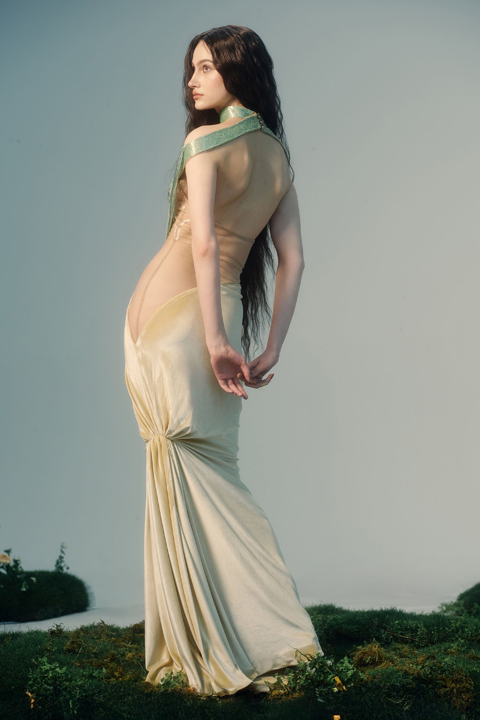 Daphne Fringe Maxi Dress