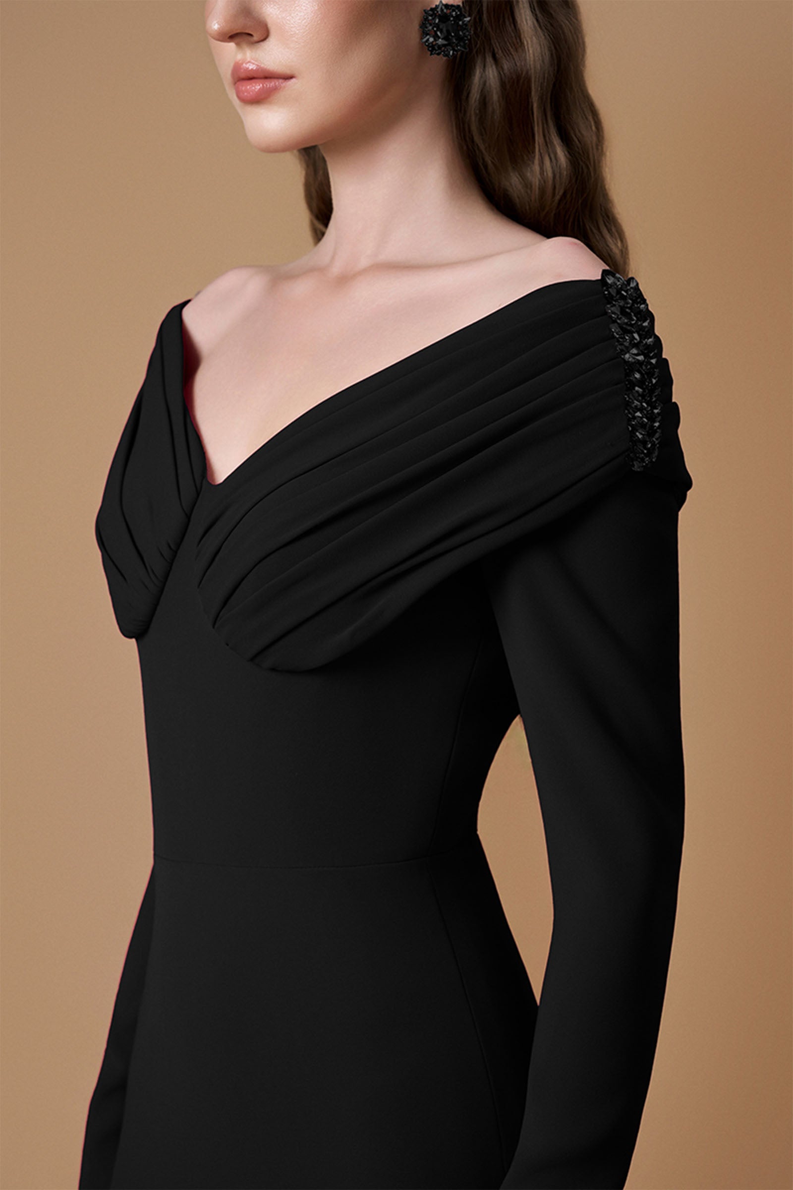 Virel Off-Shoulder Maxi Dress