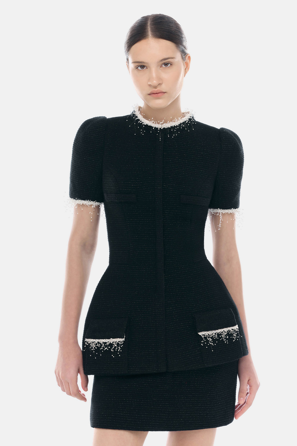 Lune Peplum Top