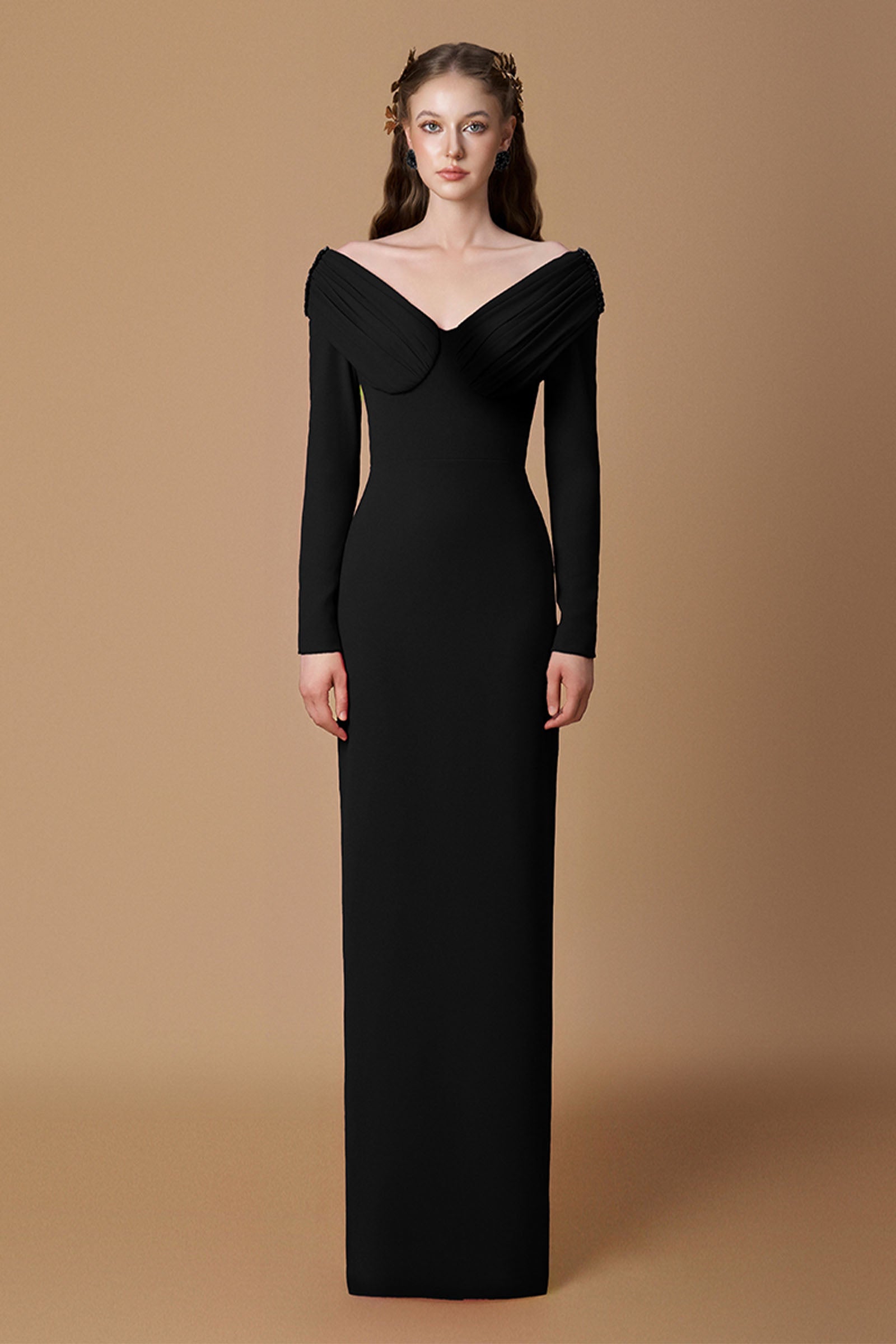 Virel Off-Shoulder Maxi Dress