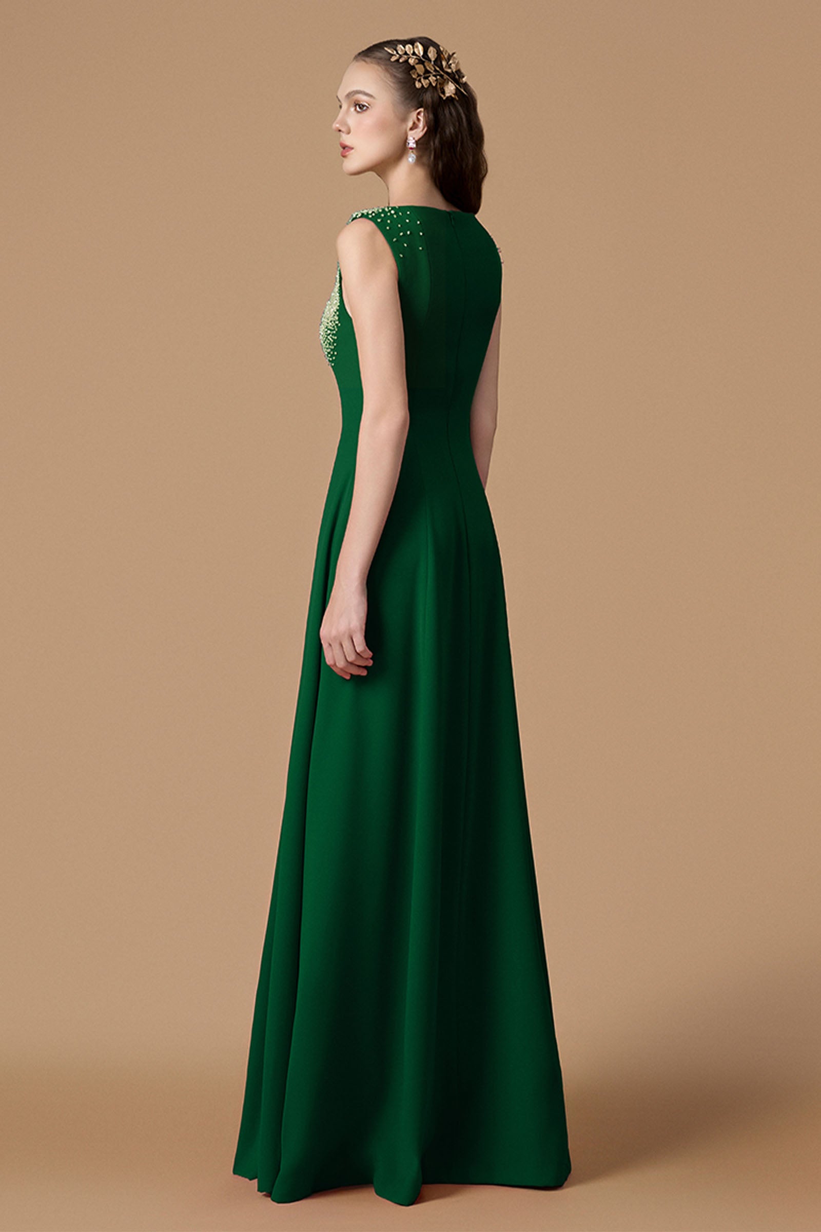 Alune Bead Maxi Dress