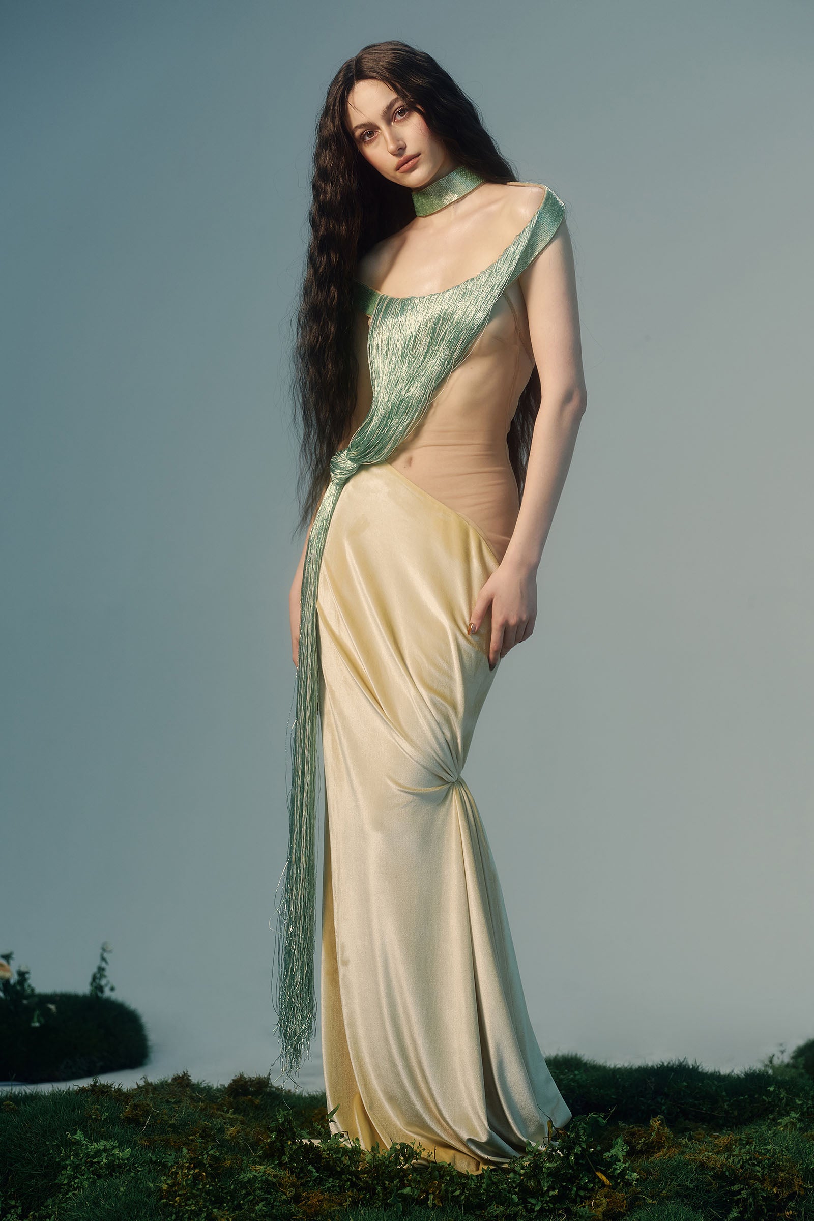 Daphne Fringe Maxi Dress