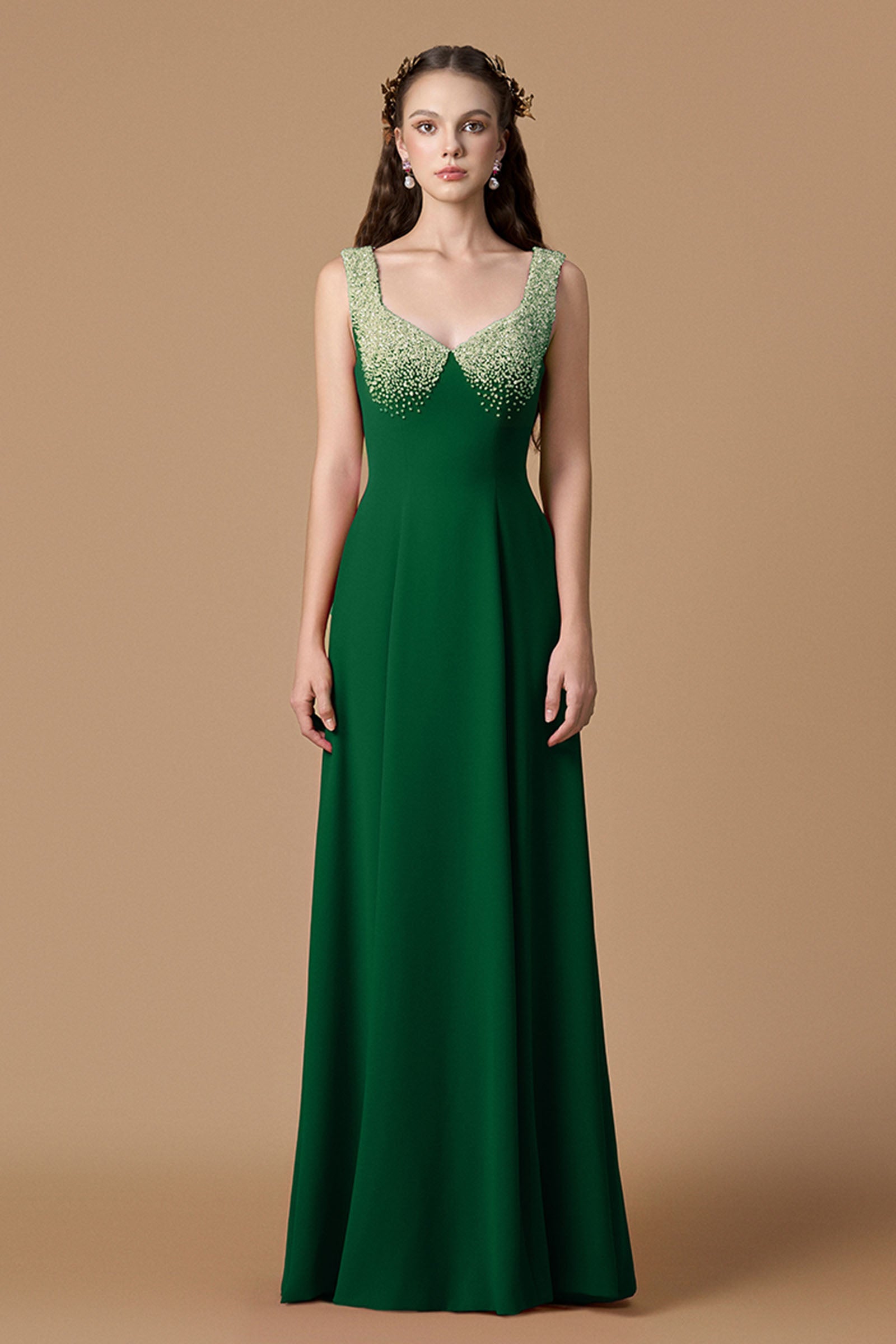 Alune Bead Maxi Dress