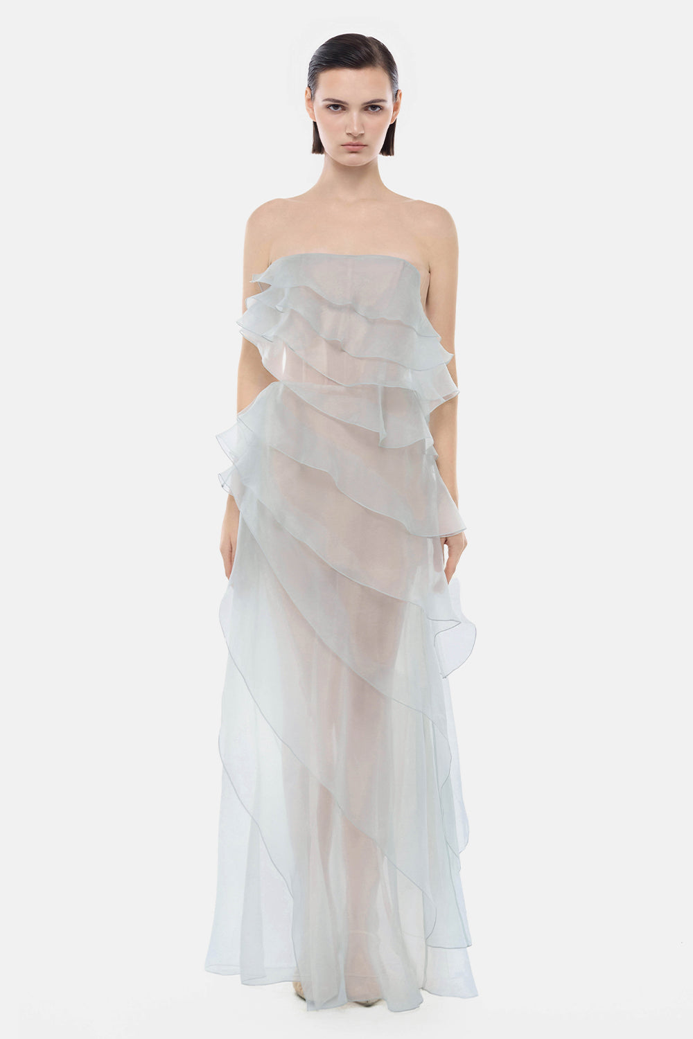 Sora Ruffle Maxi Dress