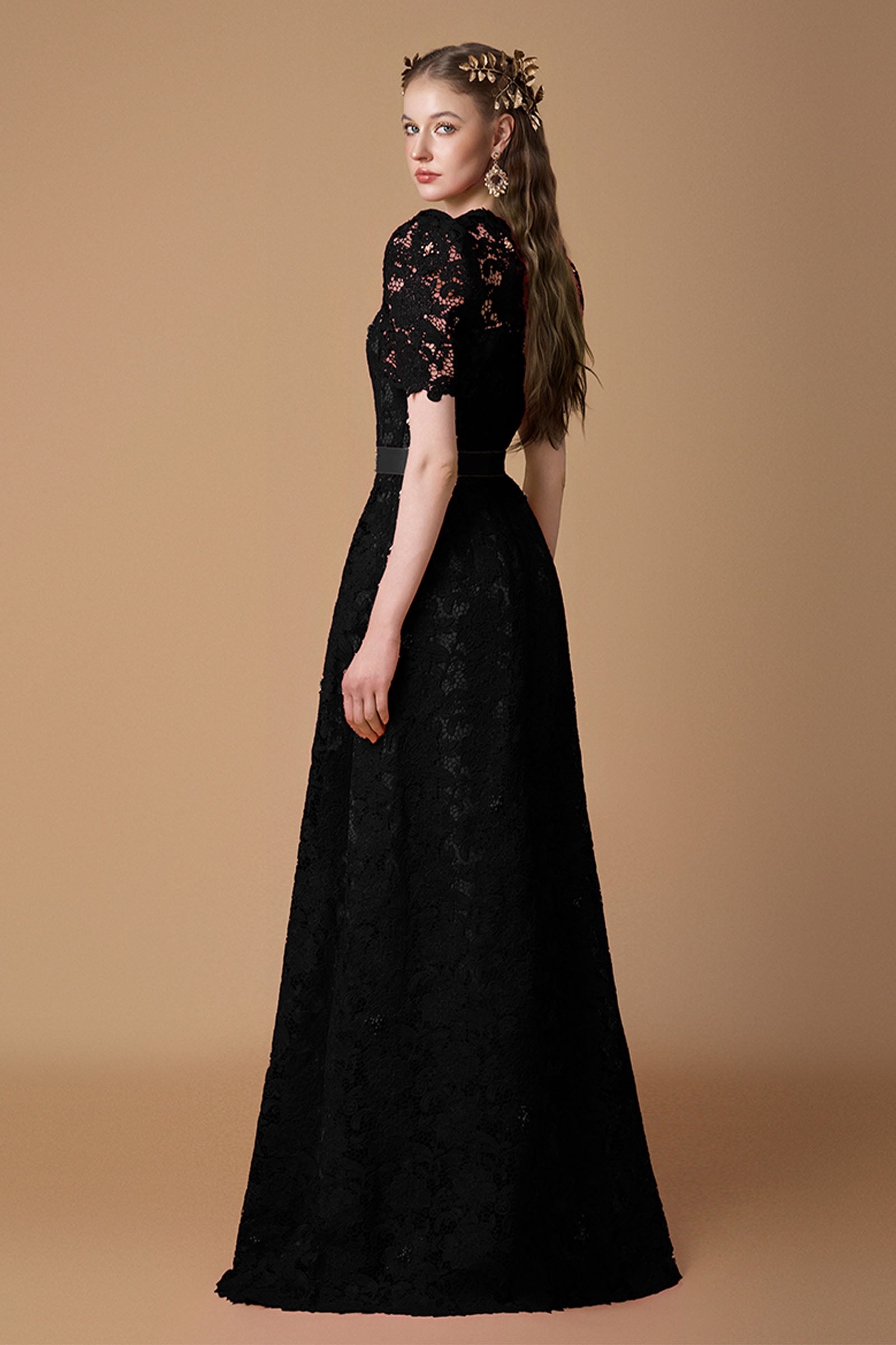 Eirlys Puff Sleeve Maxi Dress