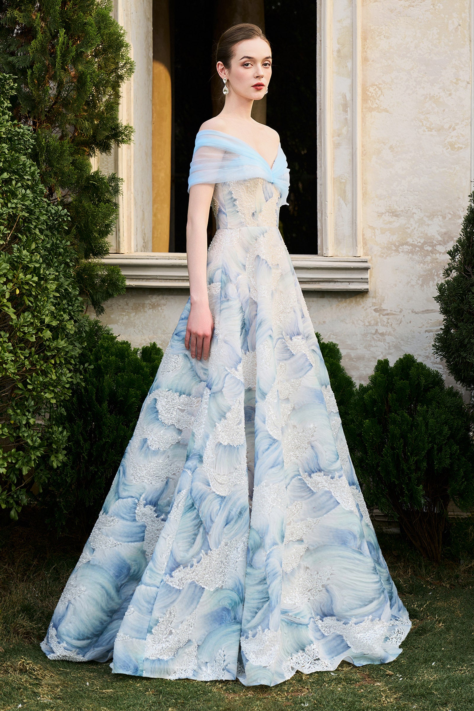 Ava Off-Shoulder Maxi Dress