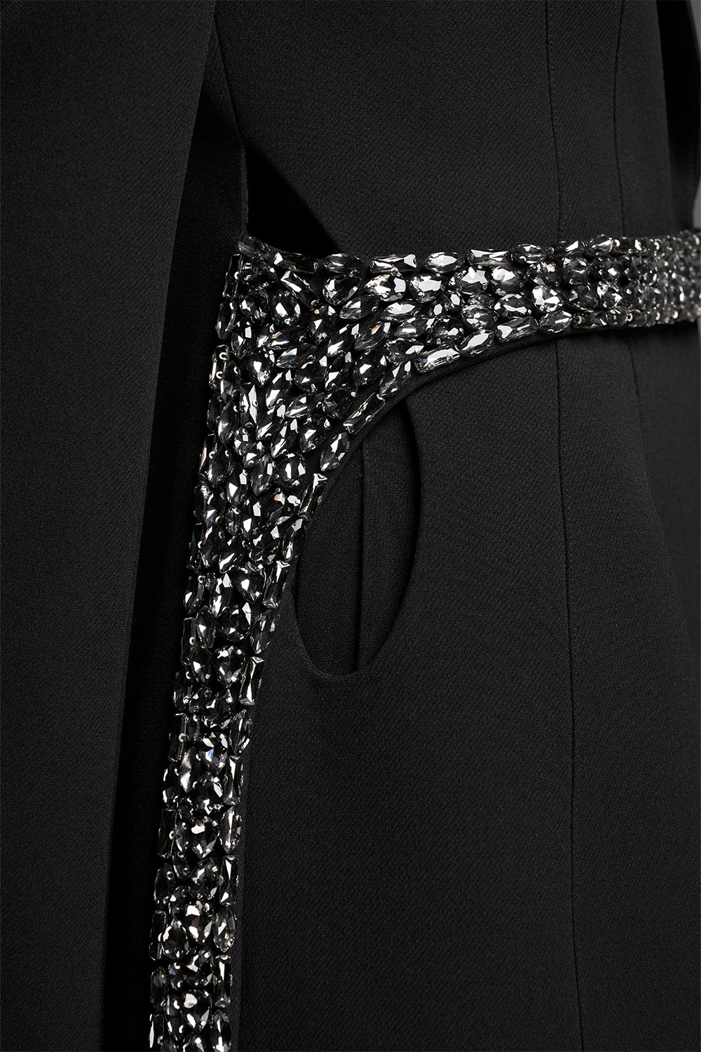 Seraphina V-Neck Bead Blazer