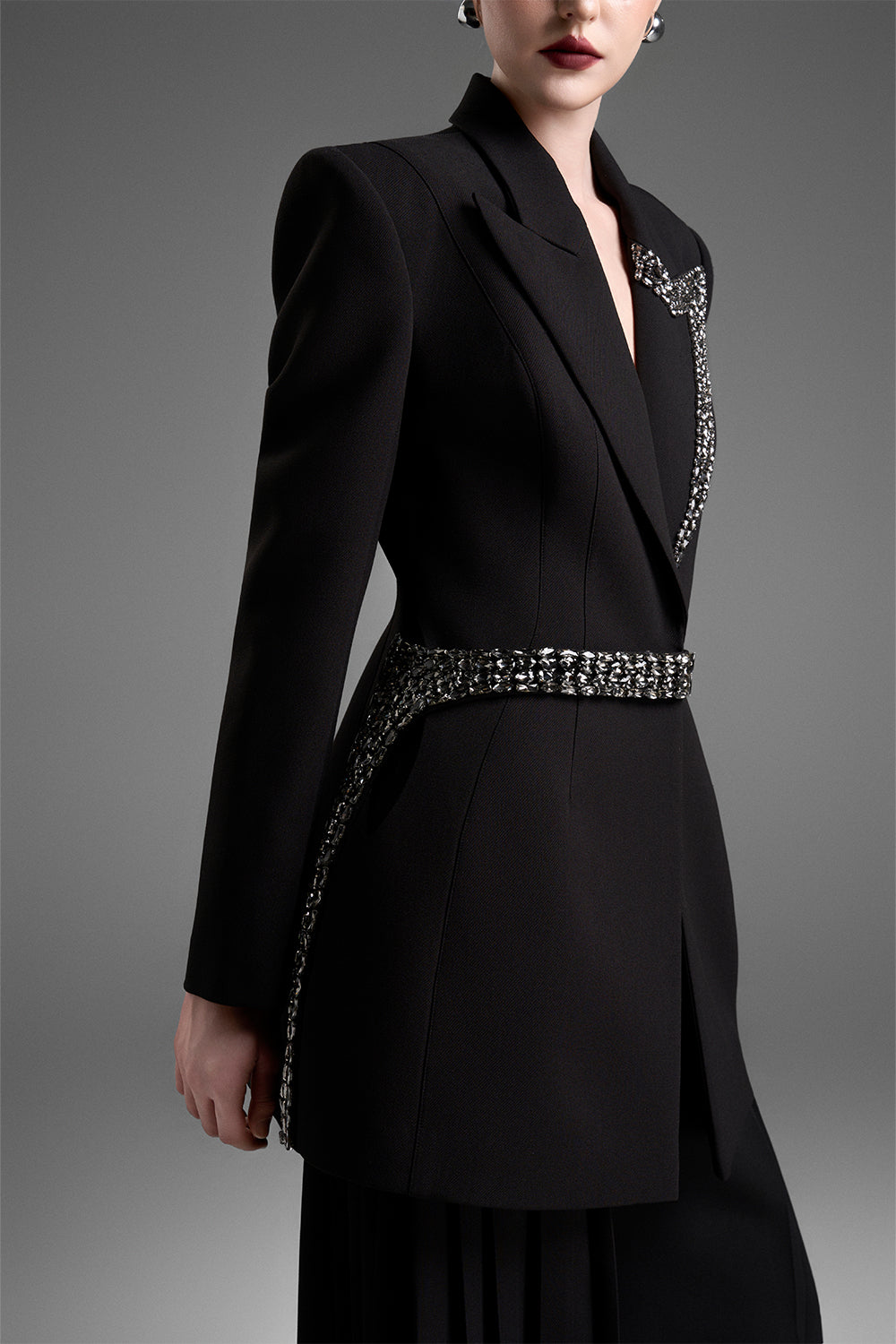 Seraphina Straight Pleated Pants