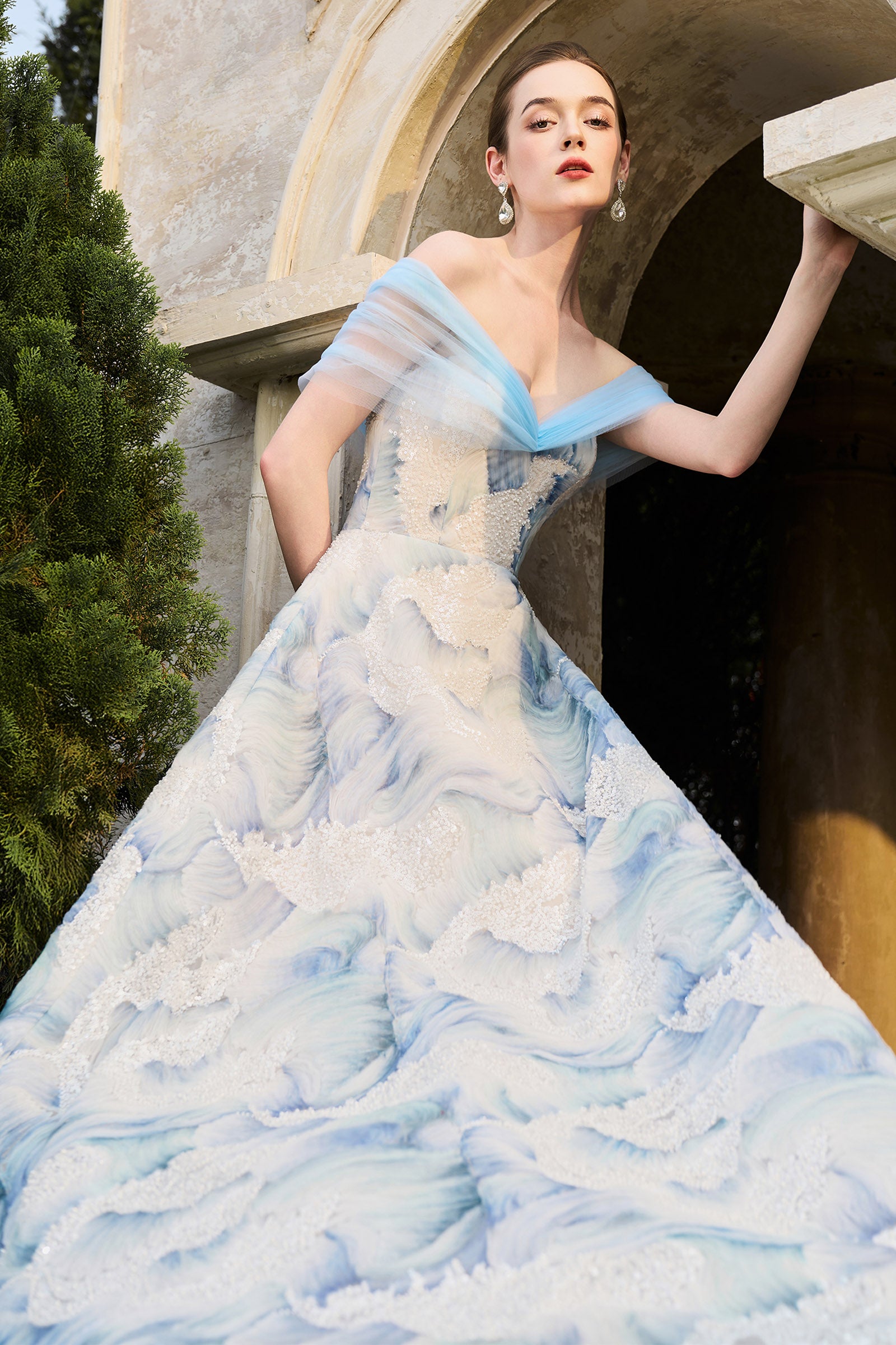 Ava Off-Shoulder Maxi Dress