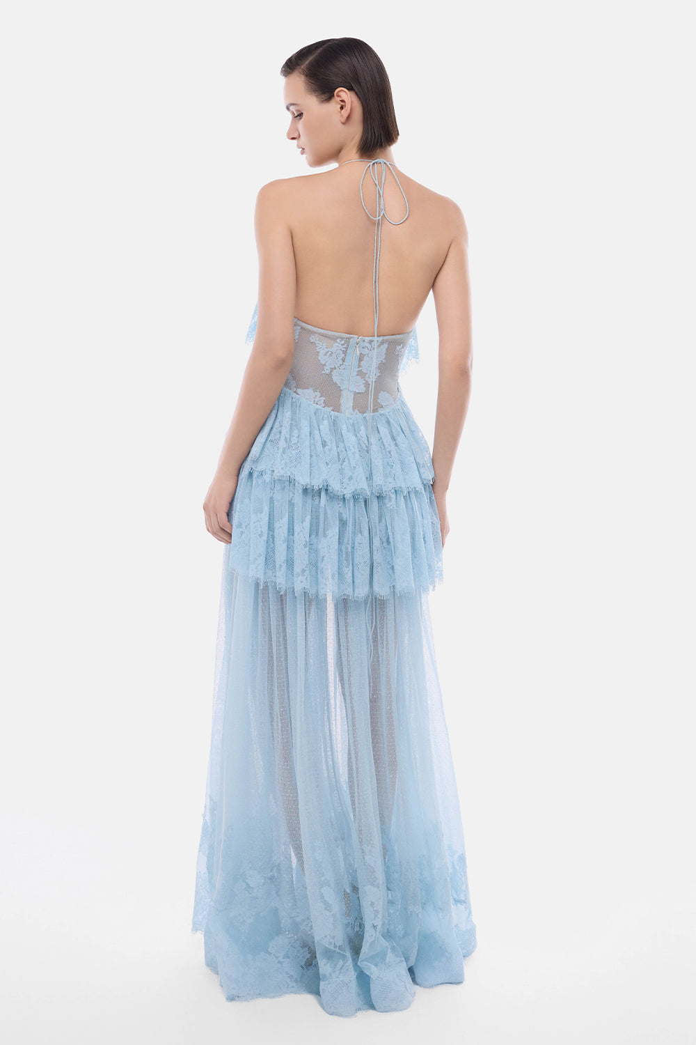 Aria Halter Maxi Dress