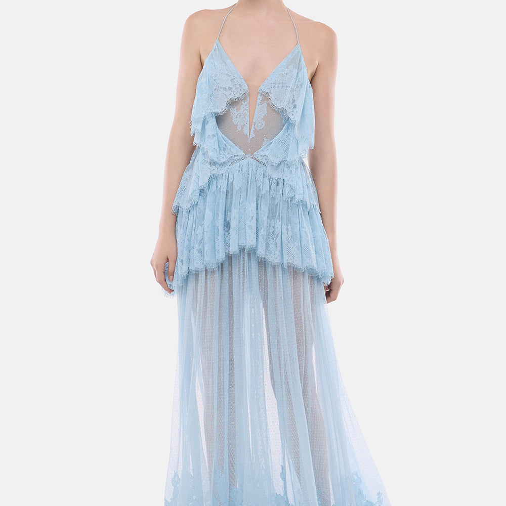 Aria Halter Maxi Dress