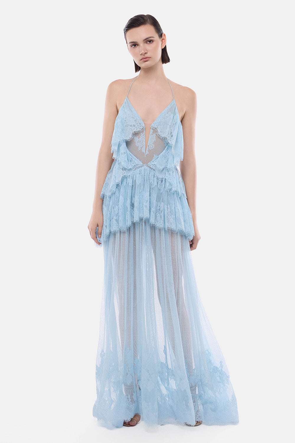 Aria Halter Maxi Dress