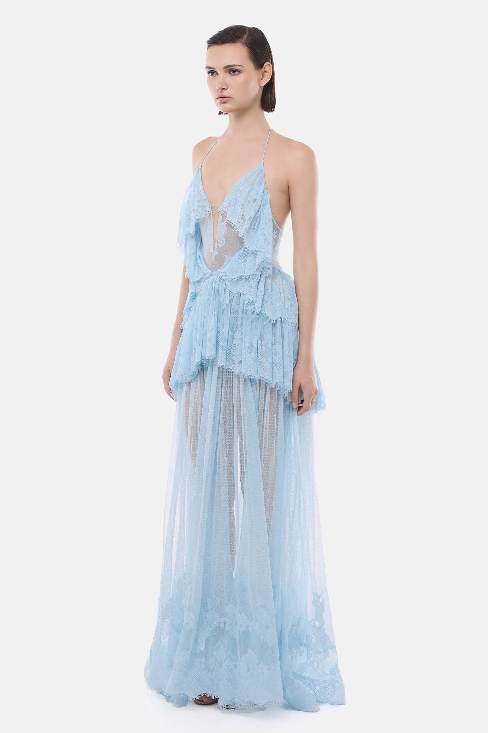 Aria Halter Maxi Dress