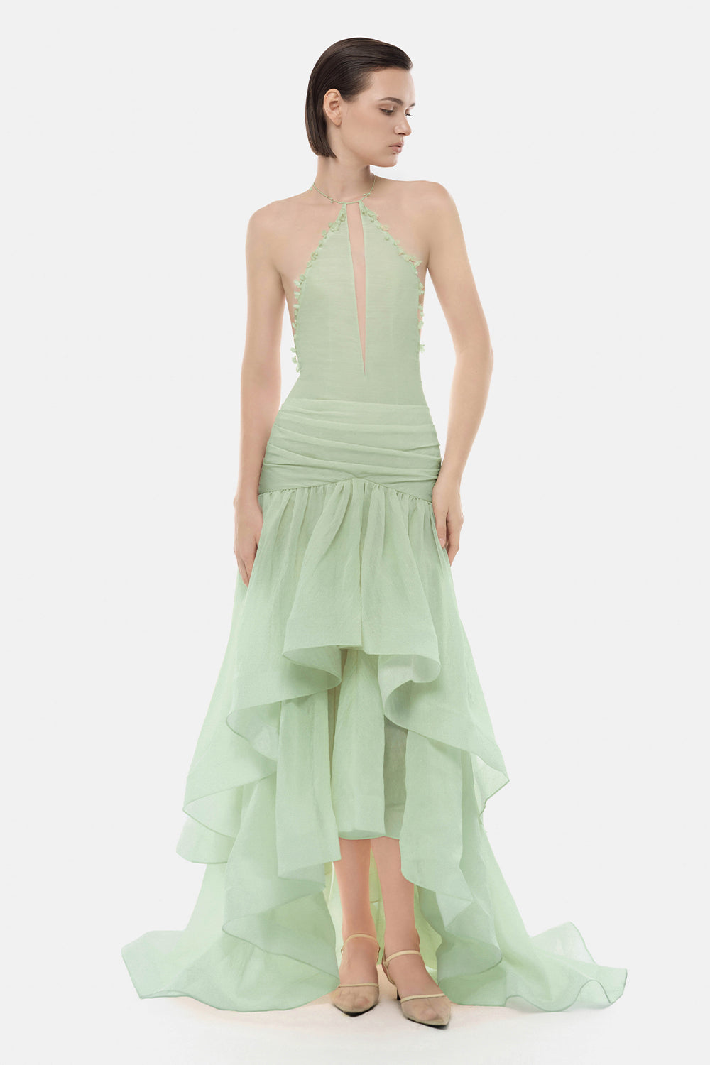 Skye Asymmetric Maxi Dress