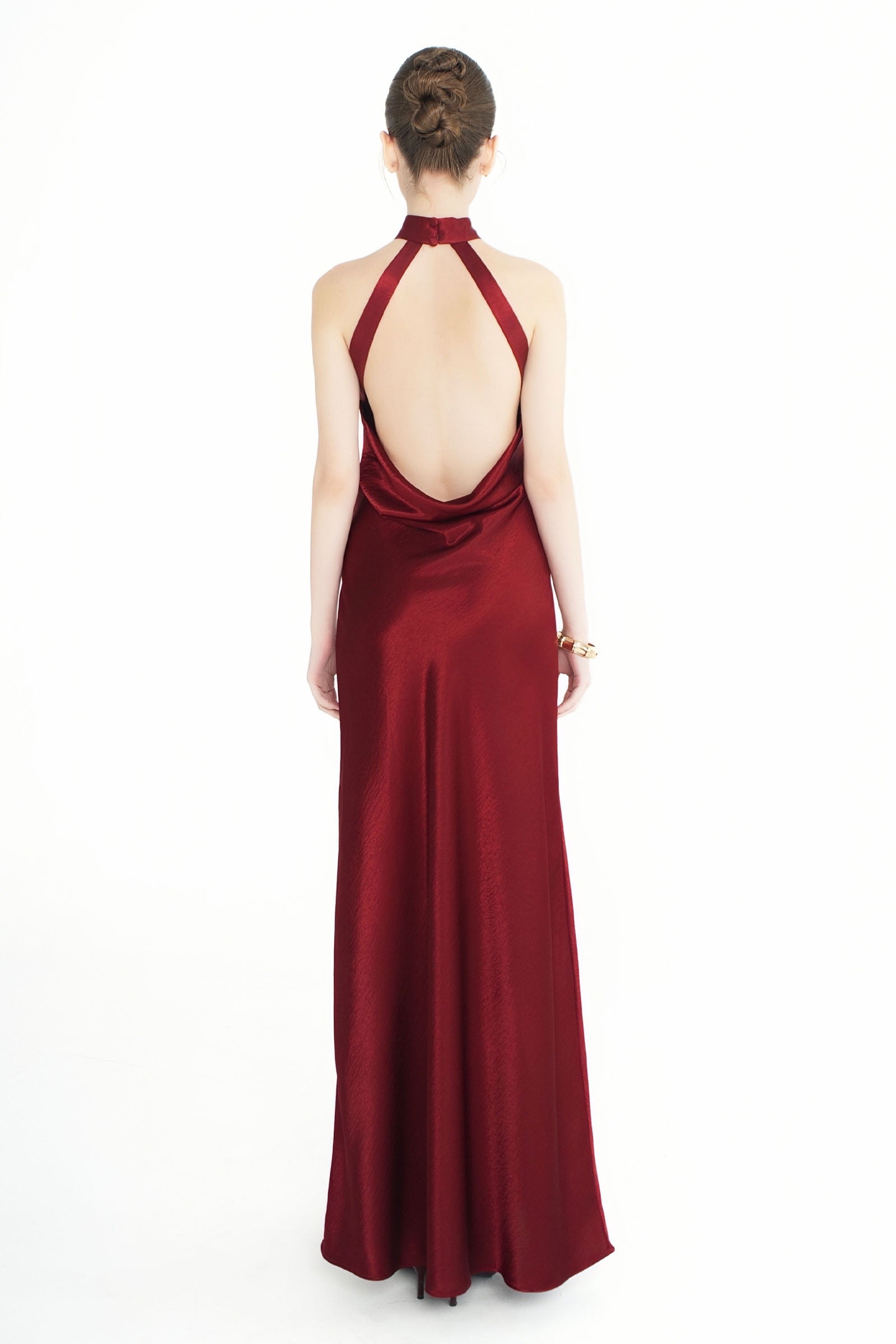 Marisela Halter Maxi Dress