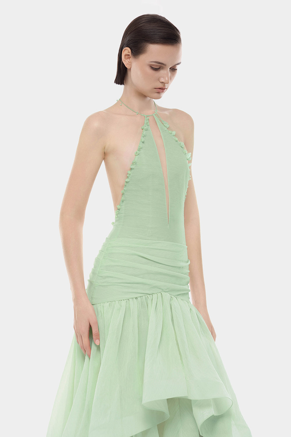 Skye Asymmetric Maxi Dress