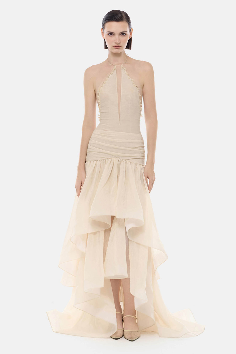 Skye Asymmetric Maxi Dress