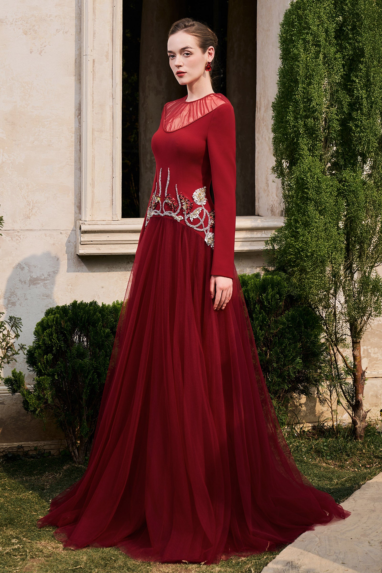 Piper Illusion Maxi Dress