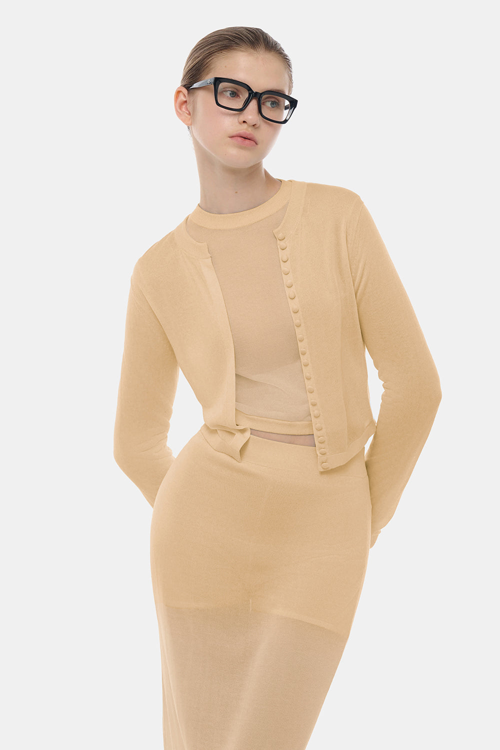 Ophelia Straight Tencel Skirt