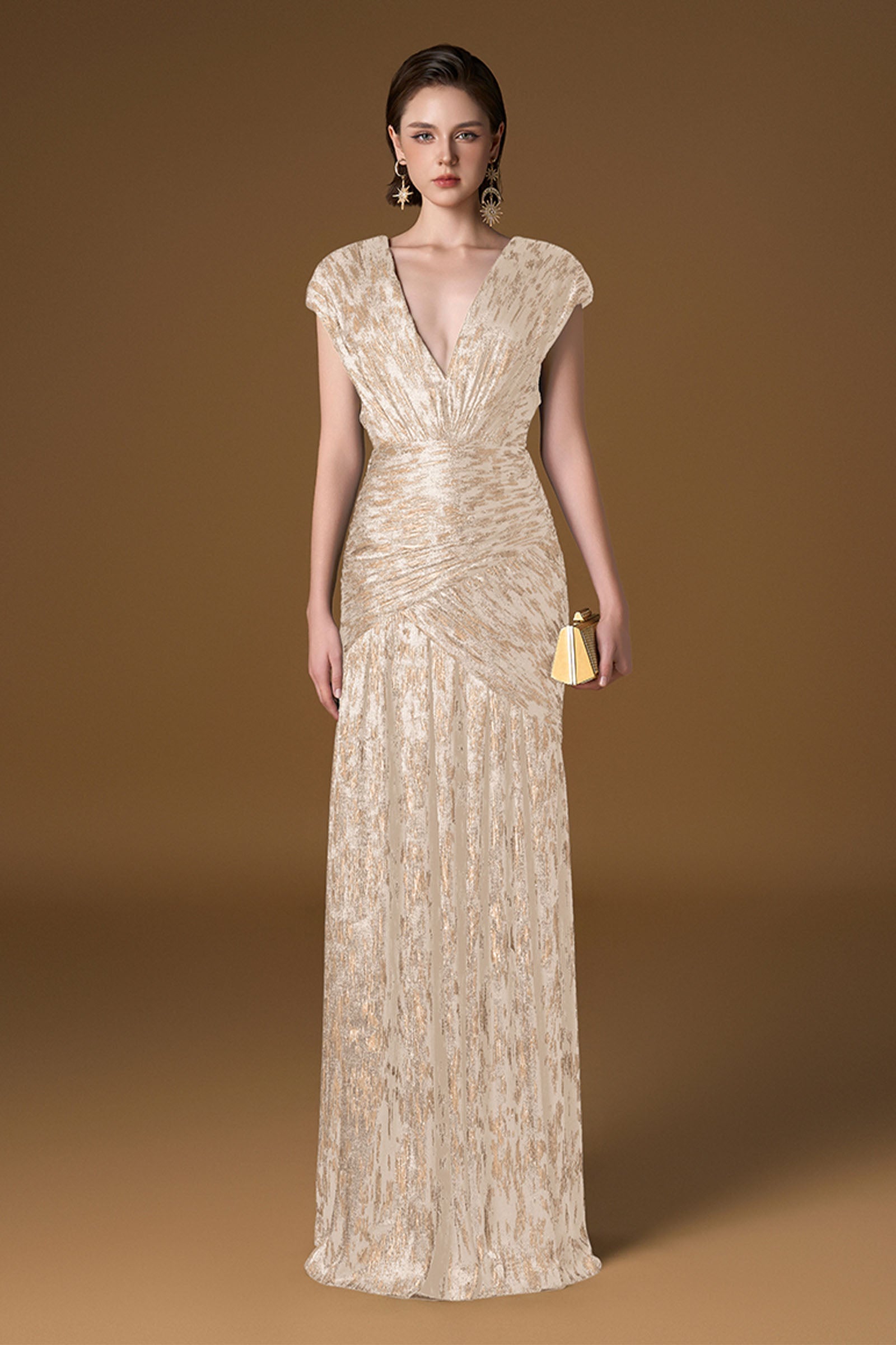 Mirelle Draped Maxi Dress